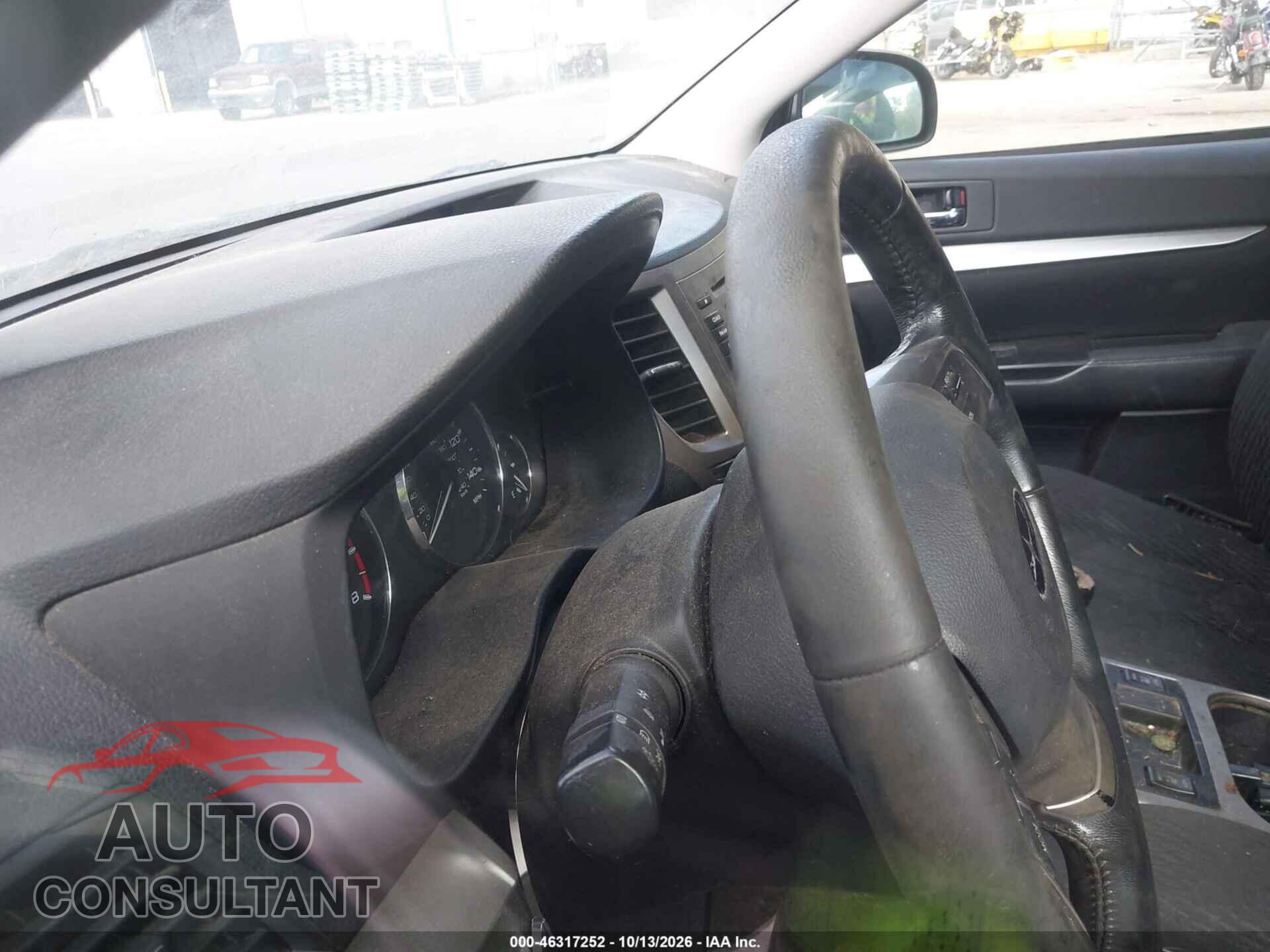SUBARU OUTBACK 2012 - 4S4BRBFC9C1224910