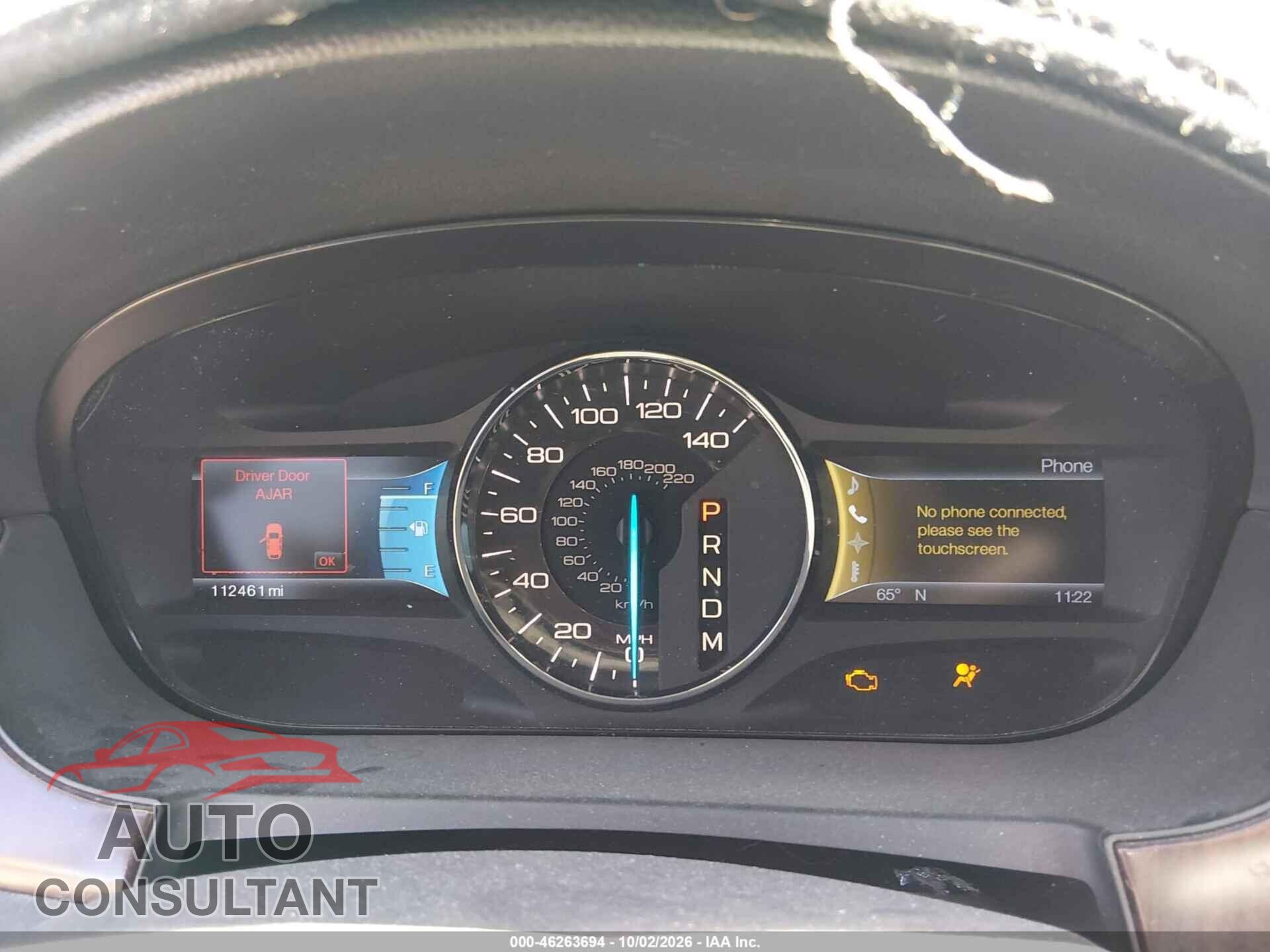 FORD EDGE 2011 - 2FMDK3KC6BBA62116