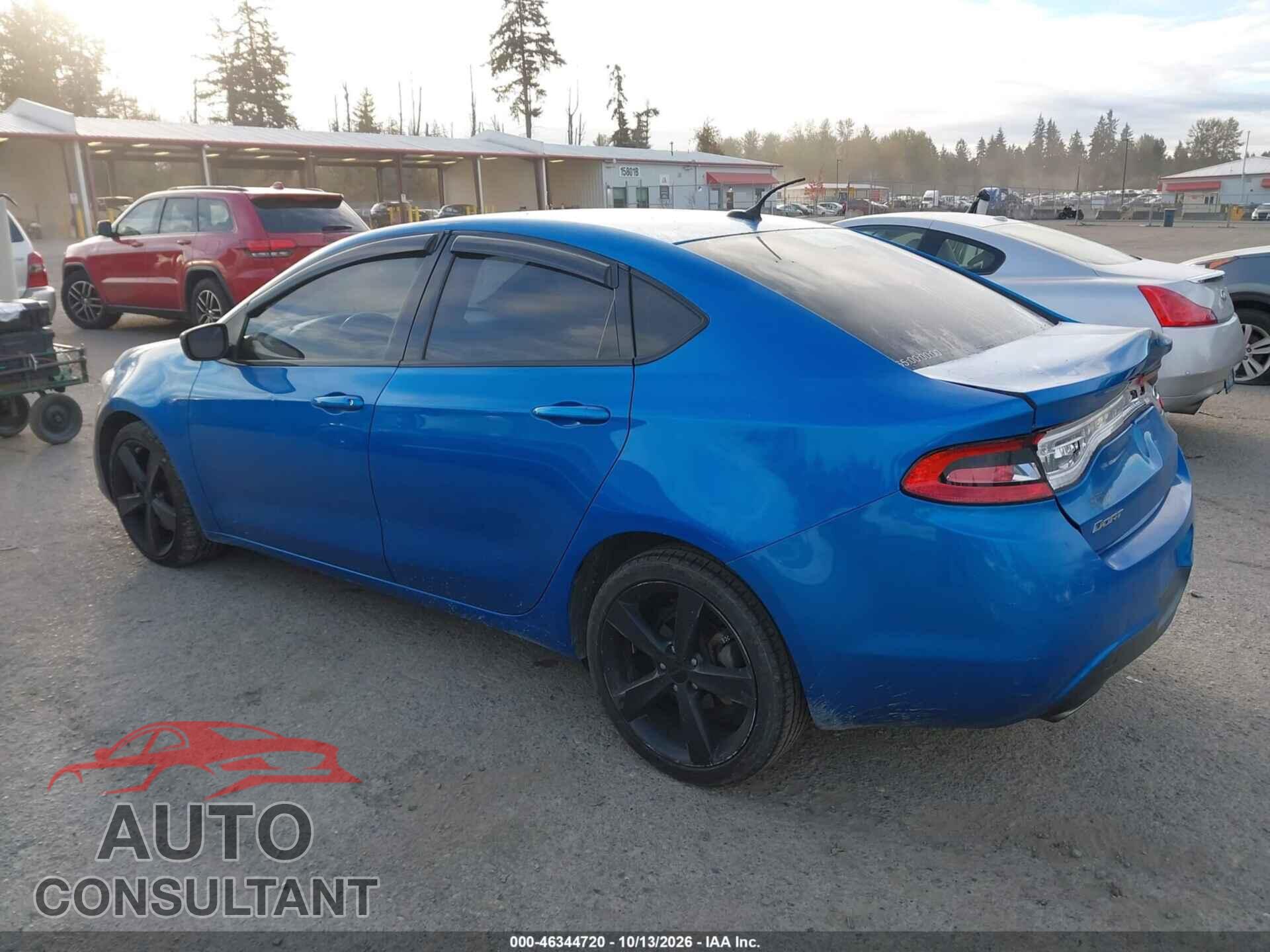 DODGE DART 2015 - 1C3CDFBB5FD345016