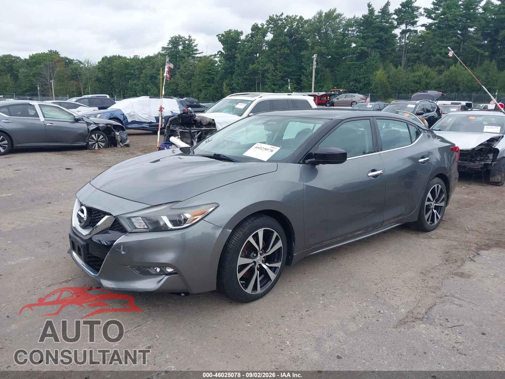NISSAN MAXIMA 2017 - 1N4AA6AP1HC456203