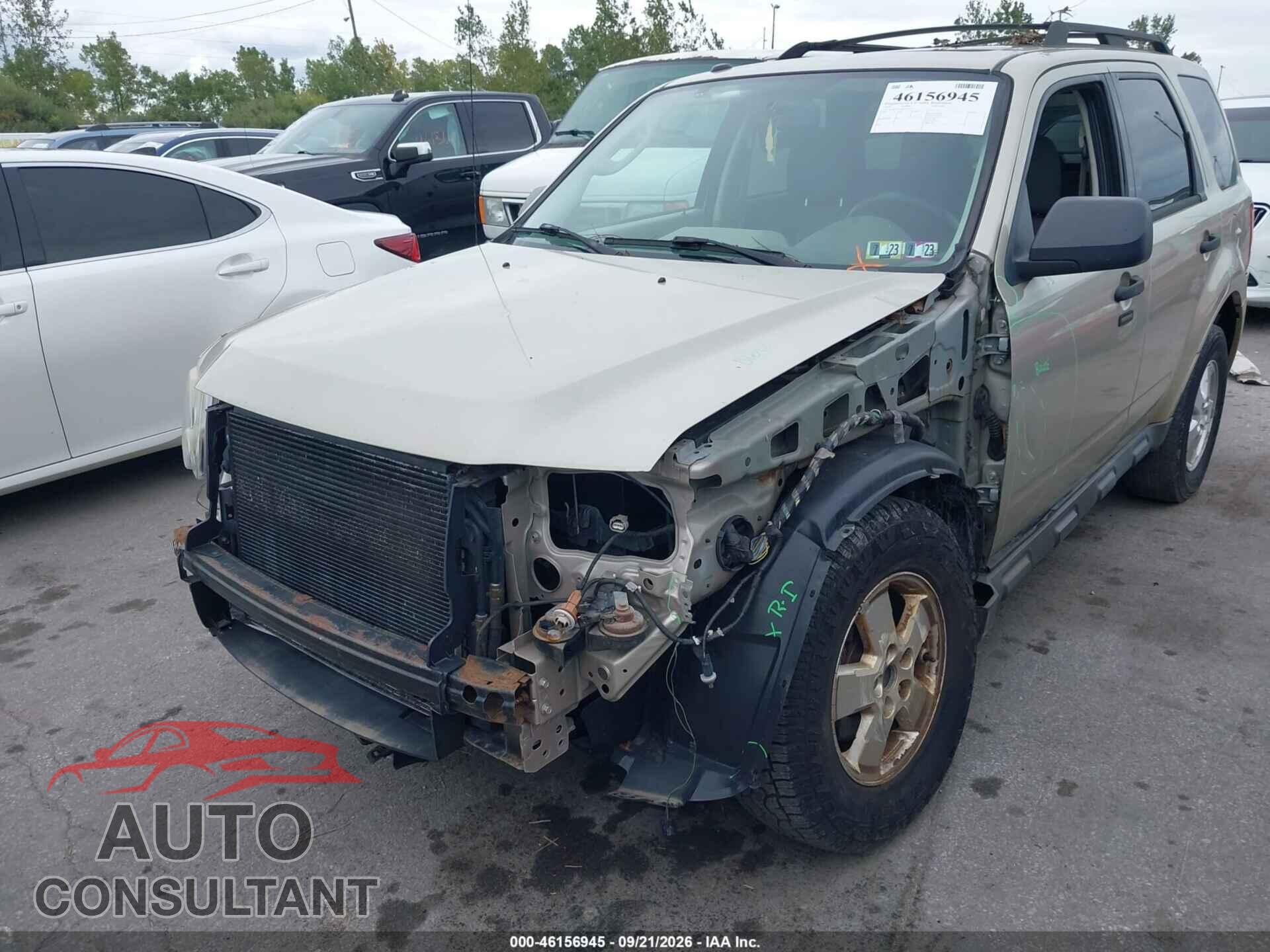 FORD ESCAPE 2010 - 1FMCU9DG8AKA45993