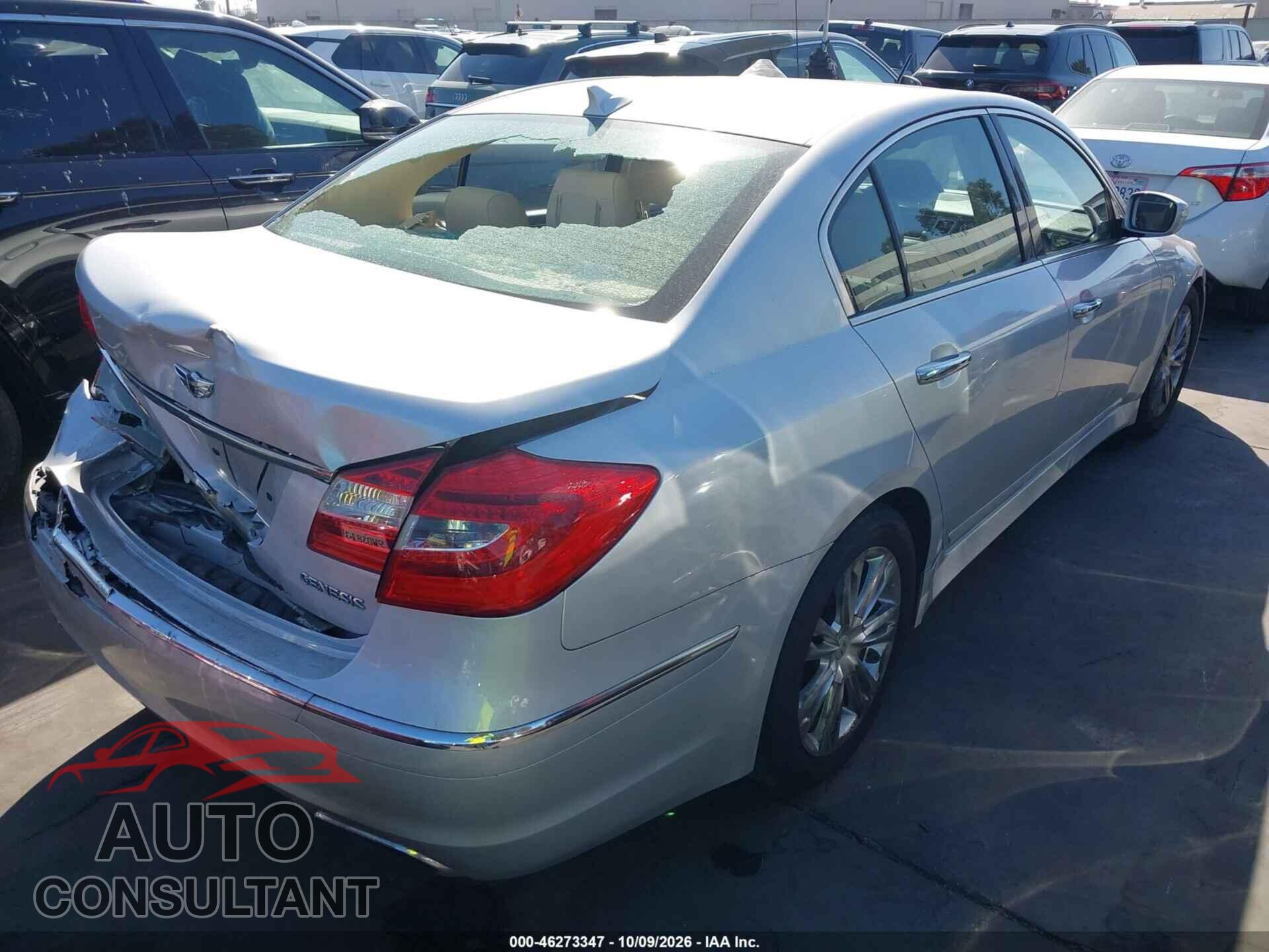 HYUNDAI GENESIS 2014 - KMHGC4DDXEU265661
