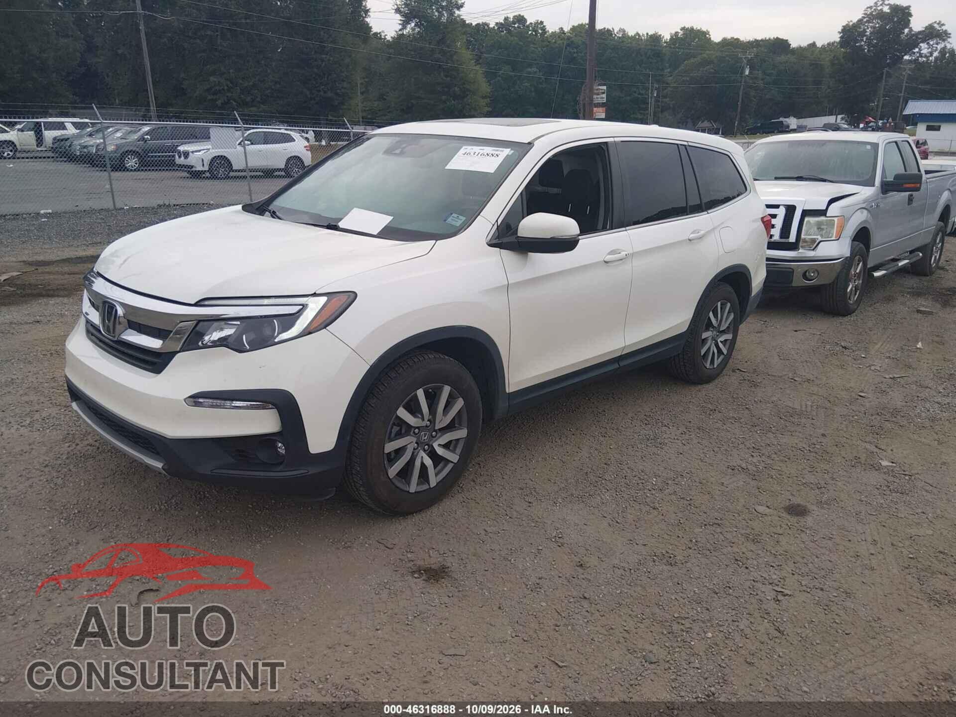 HONDA PILOT 2019 - 5FNYF5H57KB022080