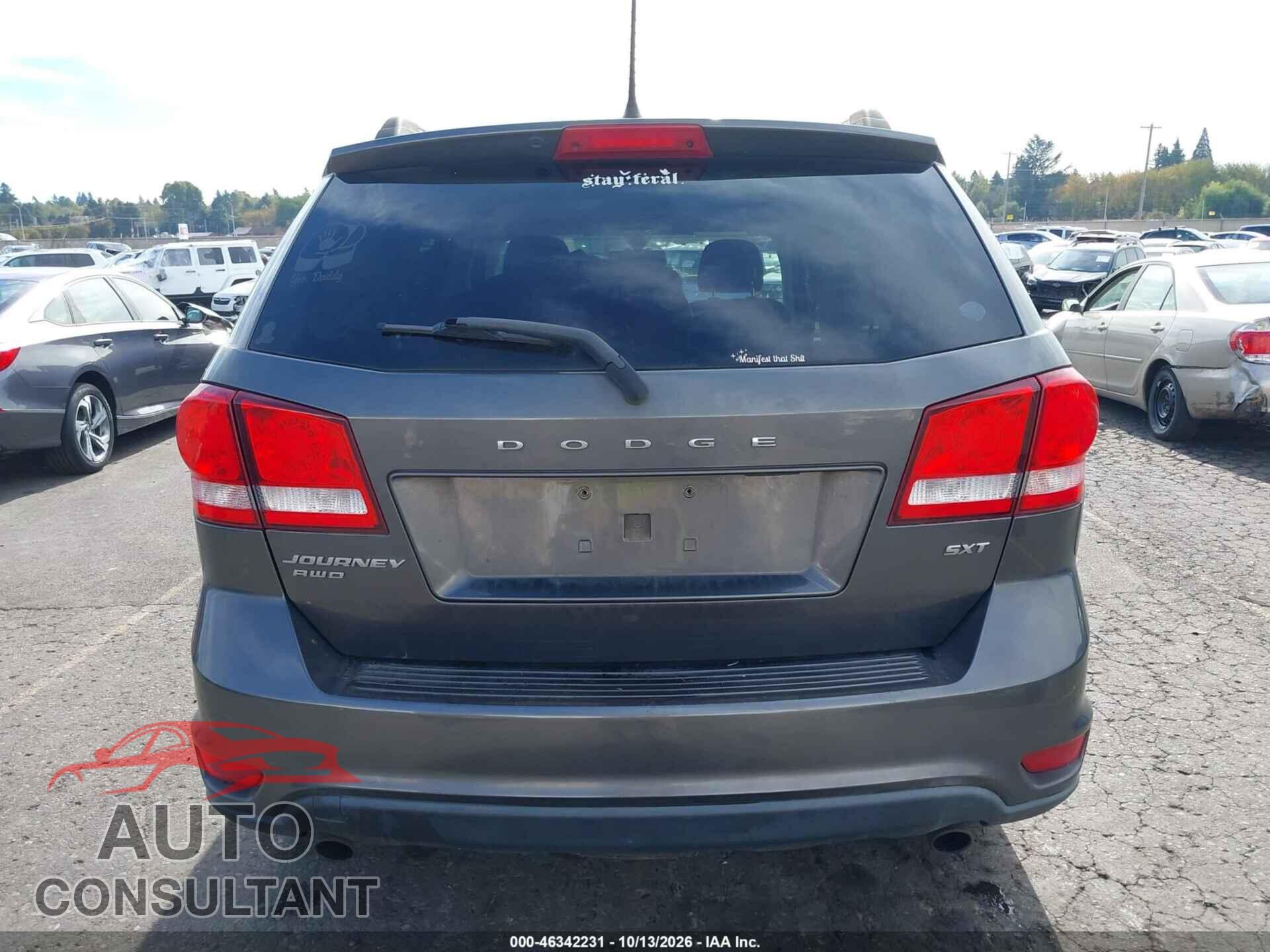 DODGE JOURNEY 2017 - 3C4PDDBG6HT584049