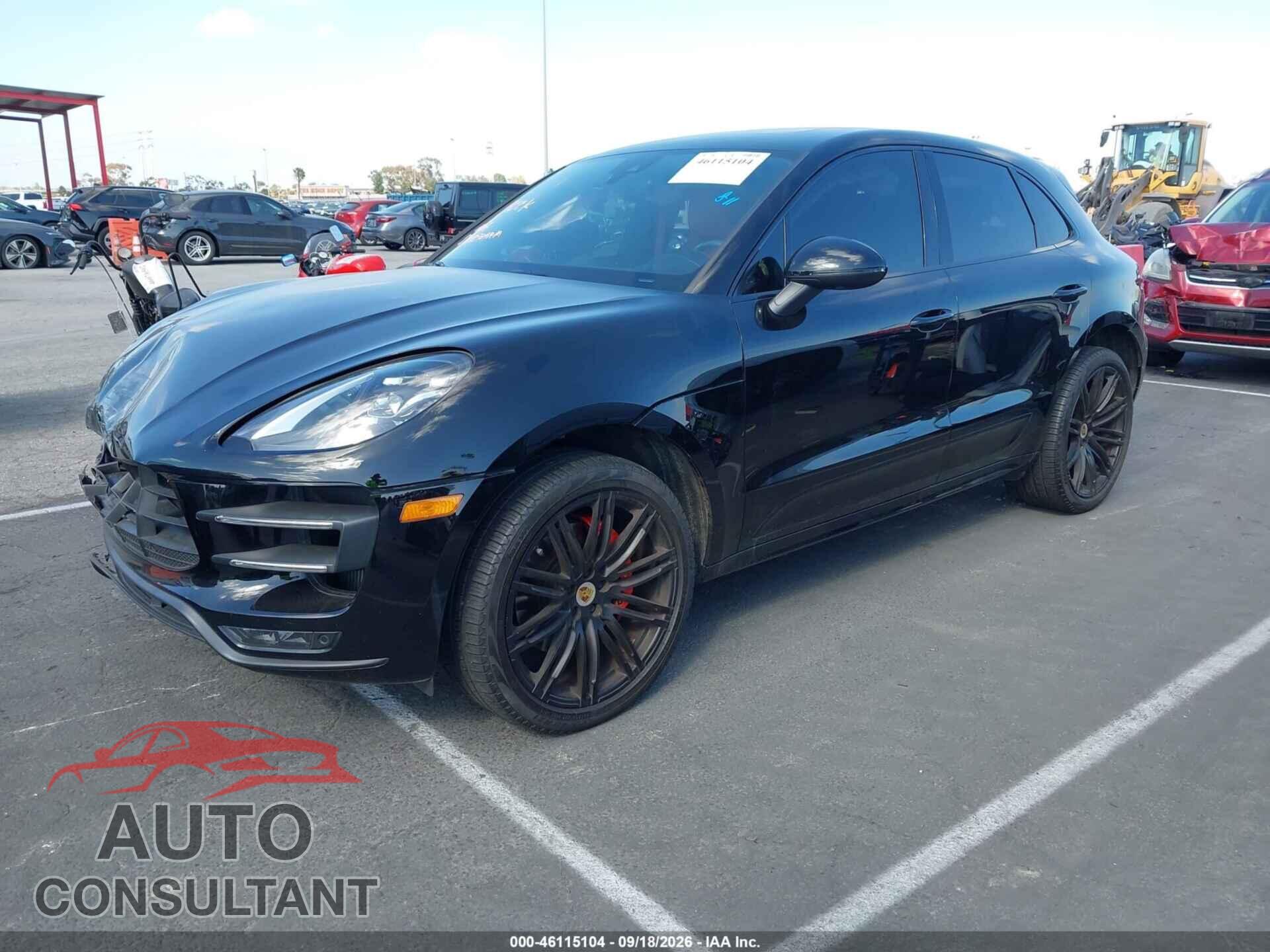 PORSCHE MACAN 2018 - WP1AF2A59JLB70803
