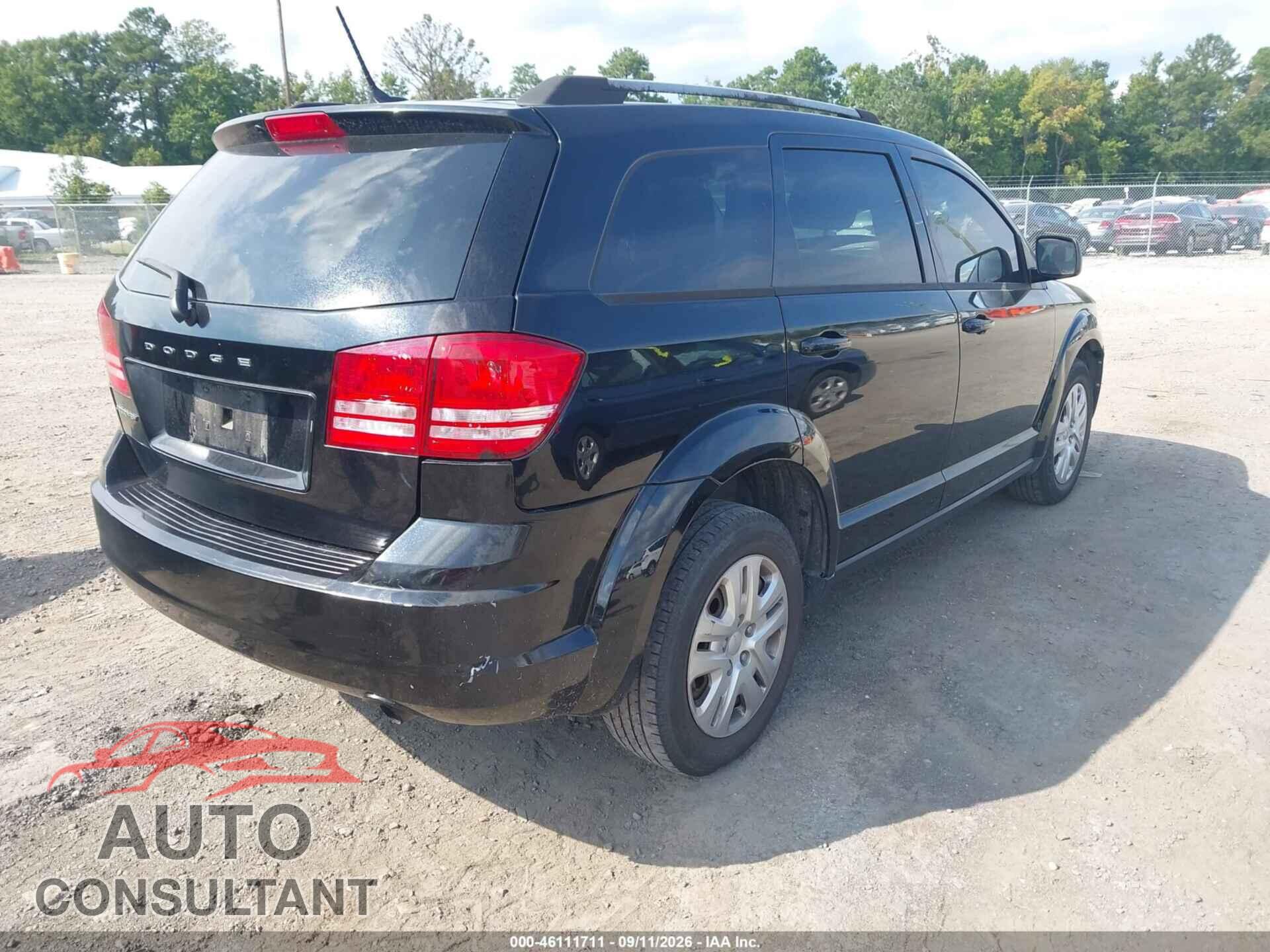 DODGE JOURNEY 2017 - 3C4PDCAB4HT662117