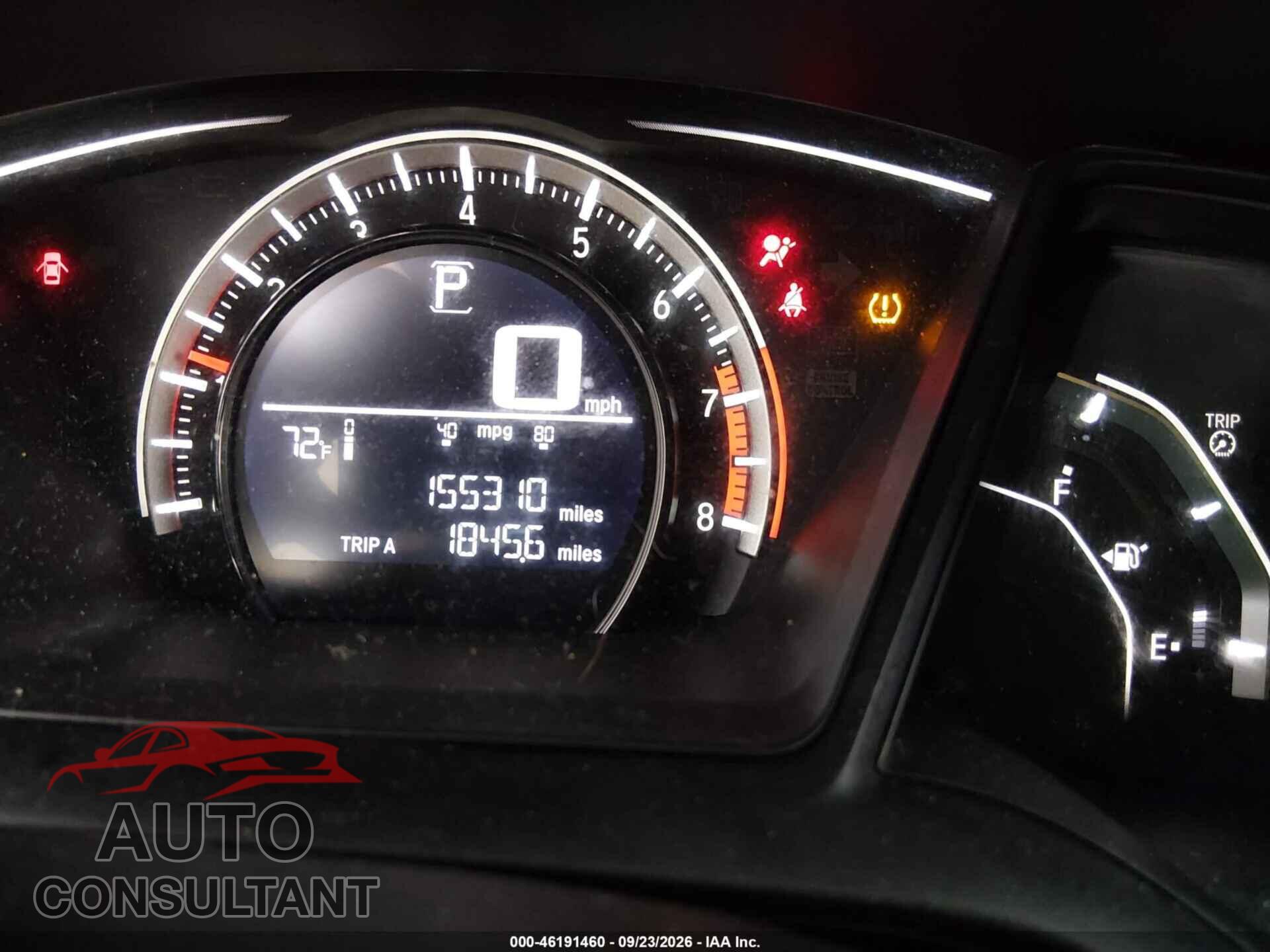 HONDA CIVIC 2016 - 19XFC2F52GE242533