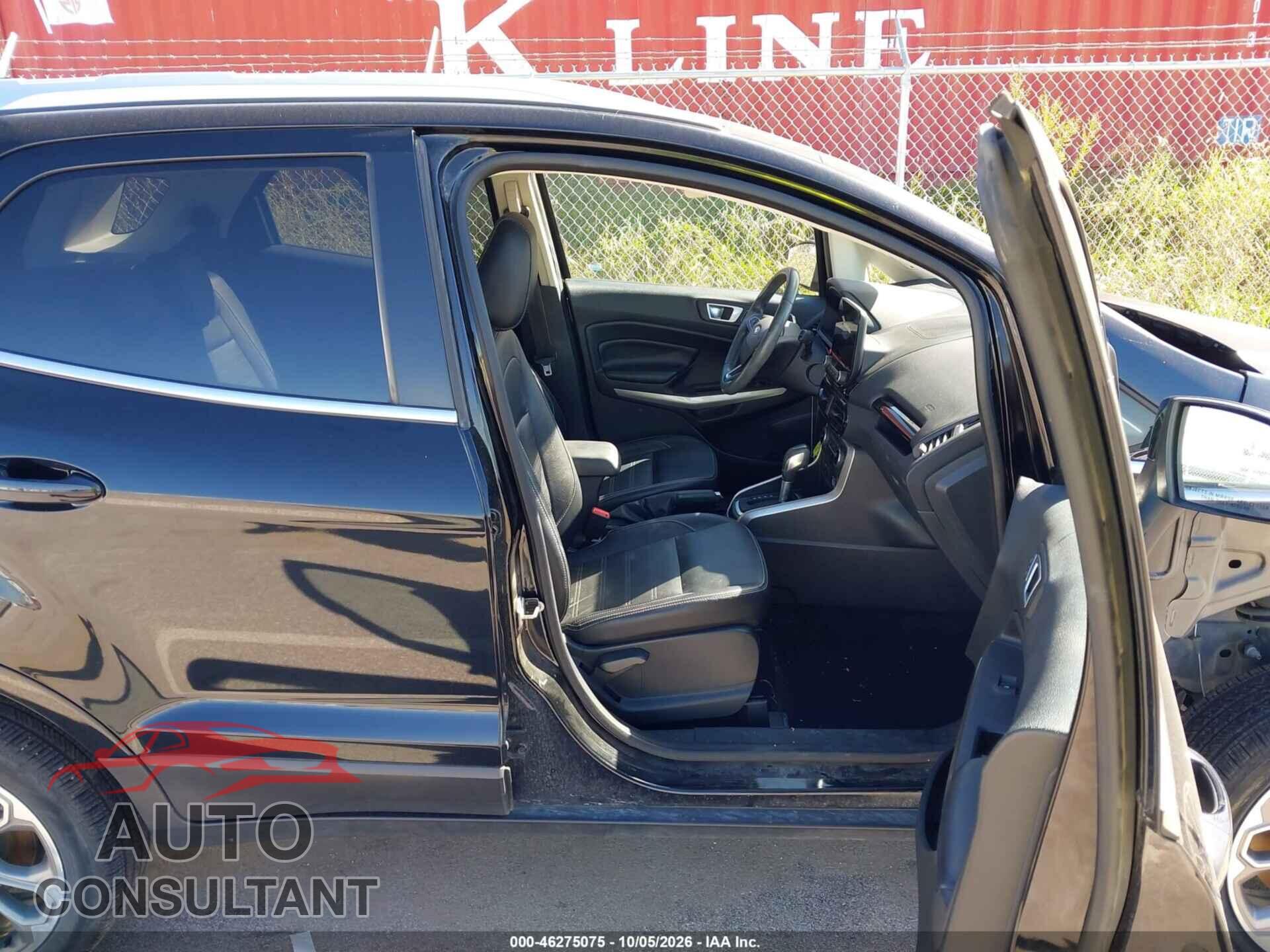 FORD ECOSPORT 2020 - MAJ6S3KL7LC316131