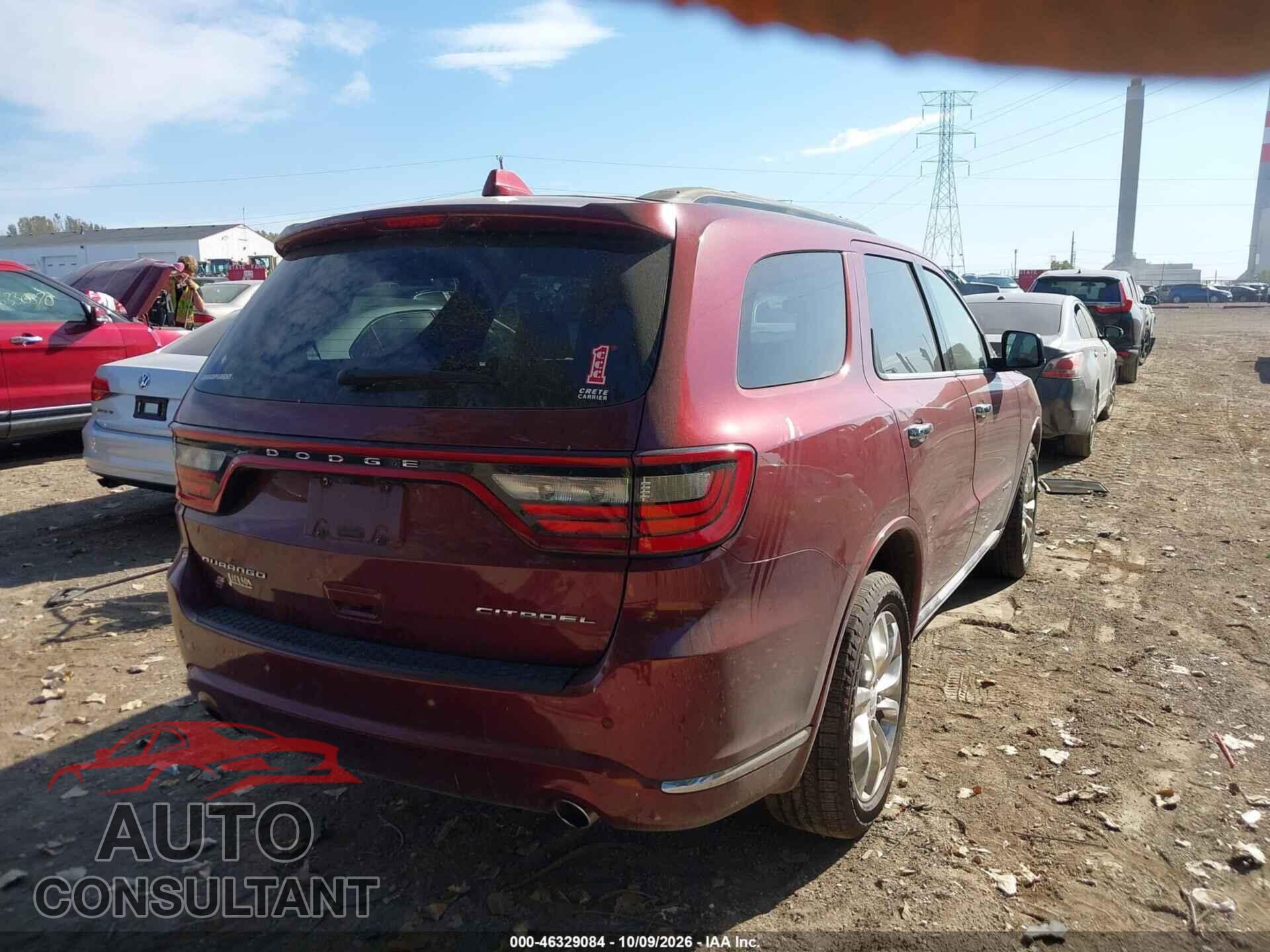 DODGE DURANGO 2018 - 1C4RDJEG7JC443513