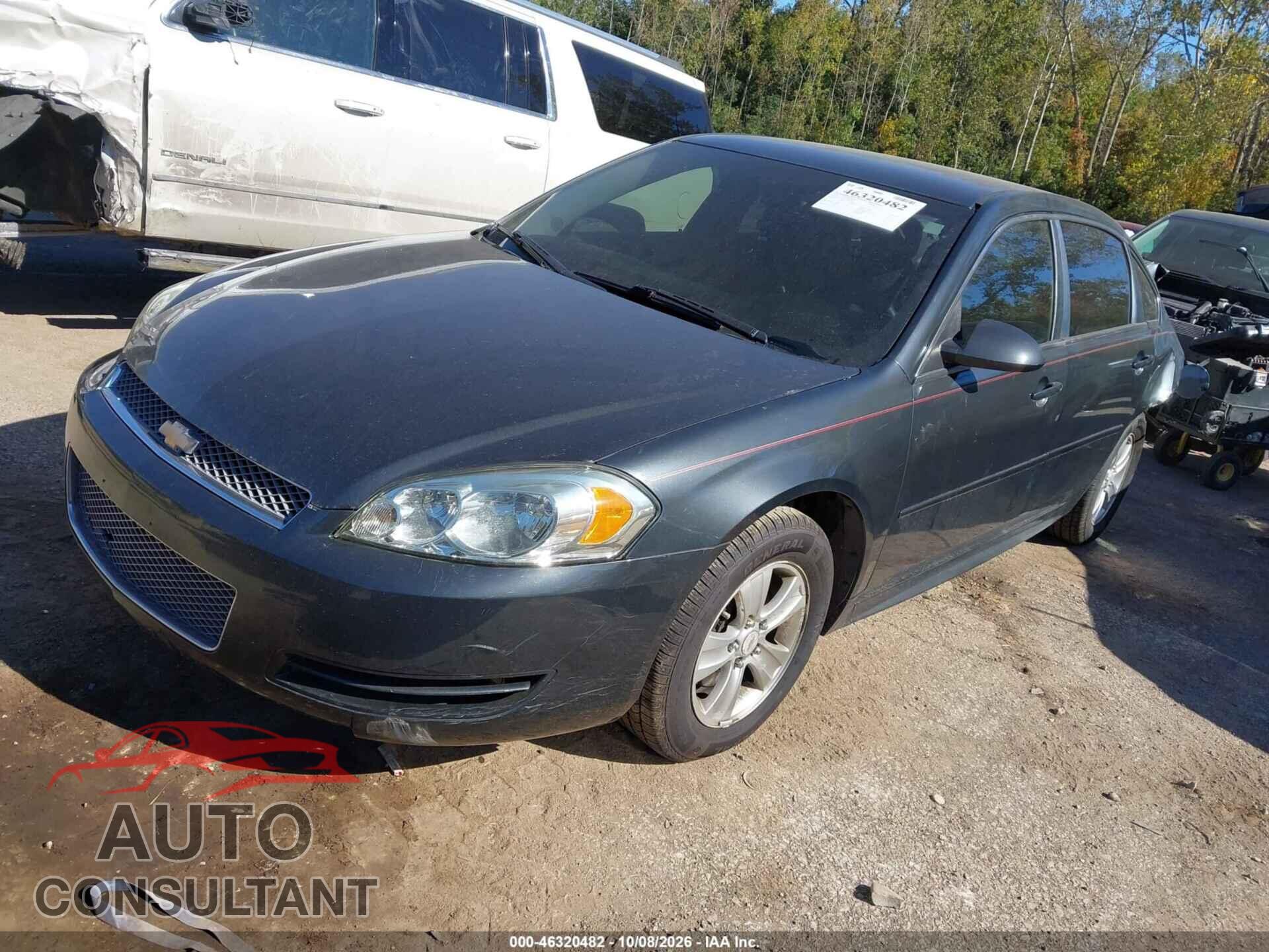 CHEVROLET IMPALA 2013 - 2G1WF5E38D1260559