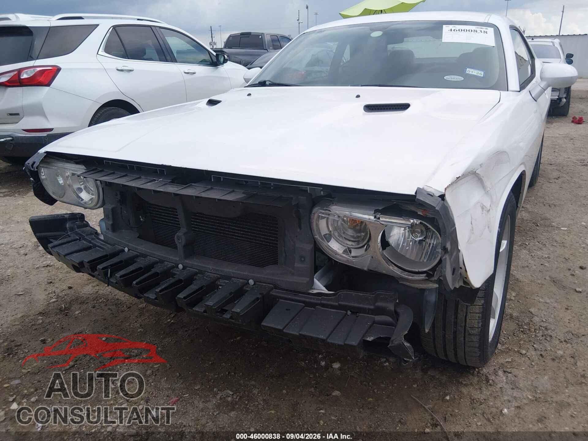 DODGE CHALLENGER 2012 - 2C3CDYAG4CH125180