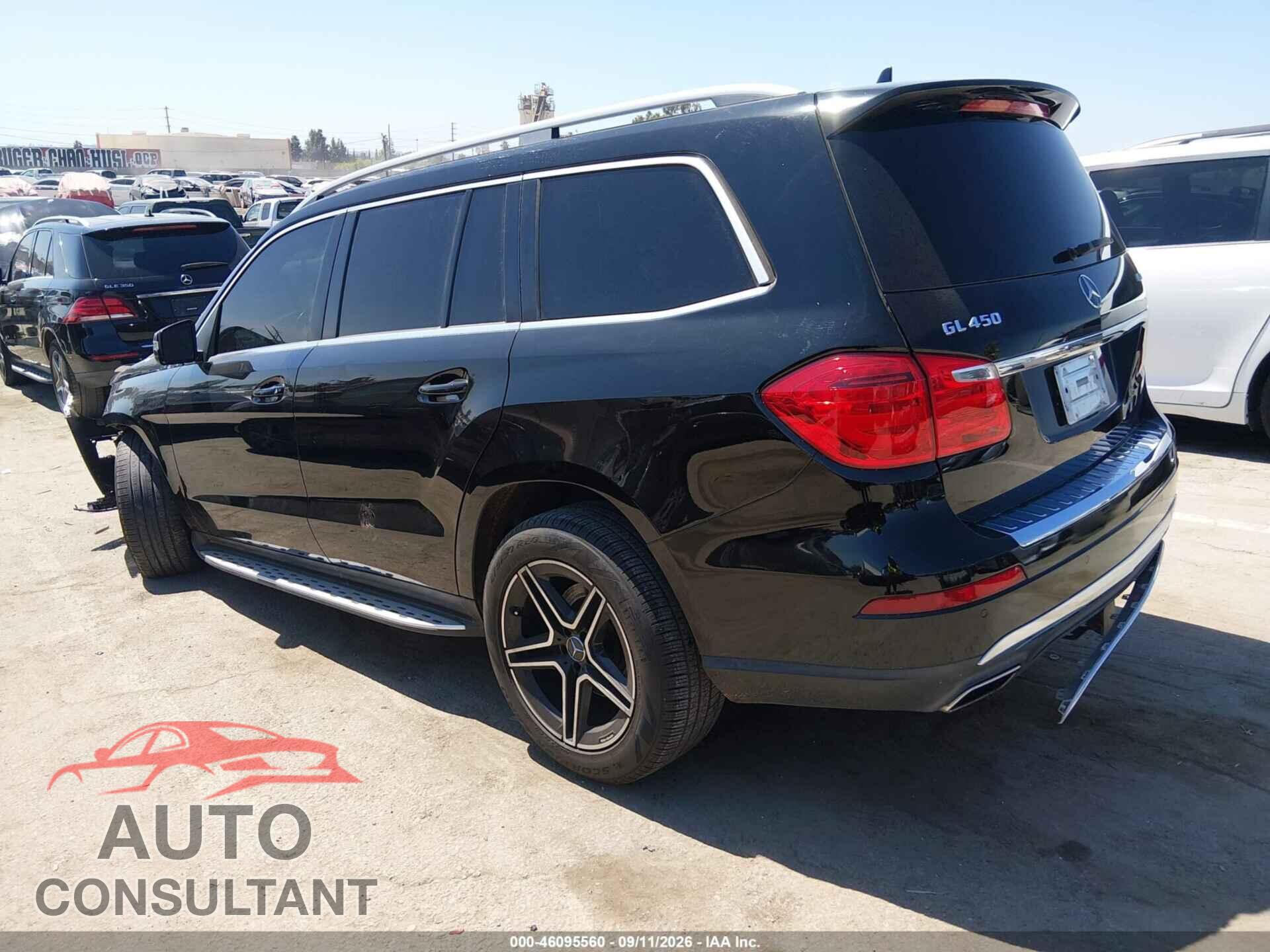 MERCEDES-BENZ GL 450 2013 - 4JGDF7CE8DA242577