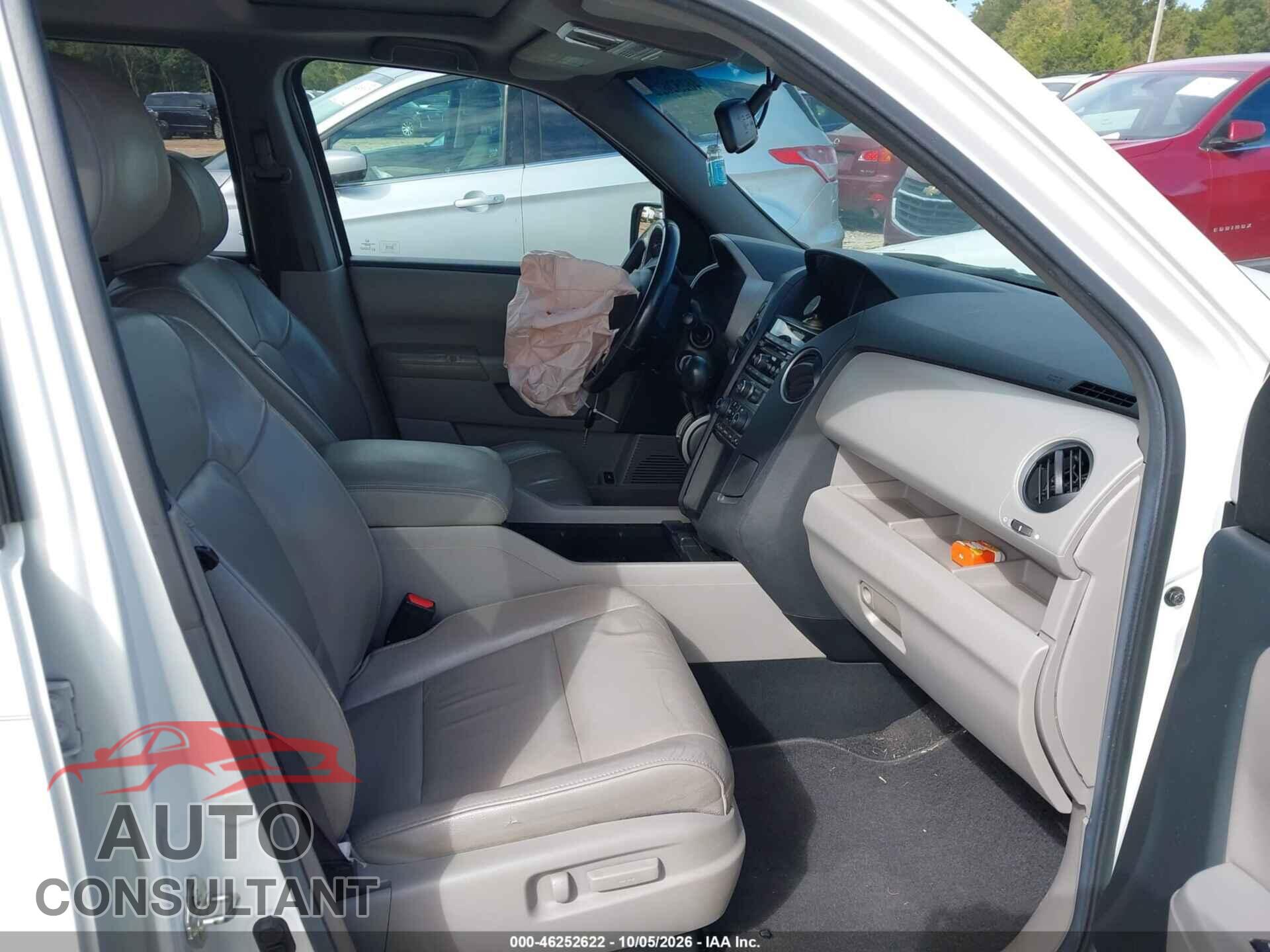 HONDA PILOT 2012 - 5FNYF3H58CB017105