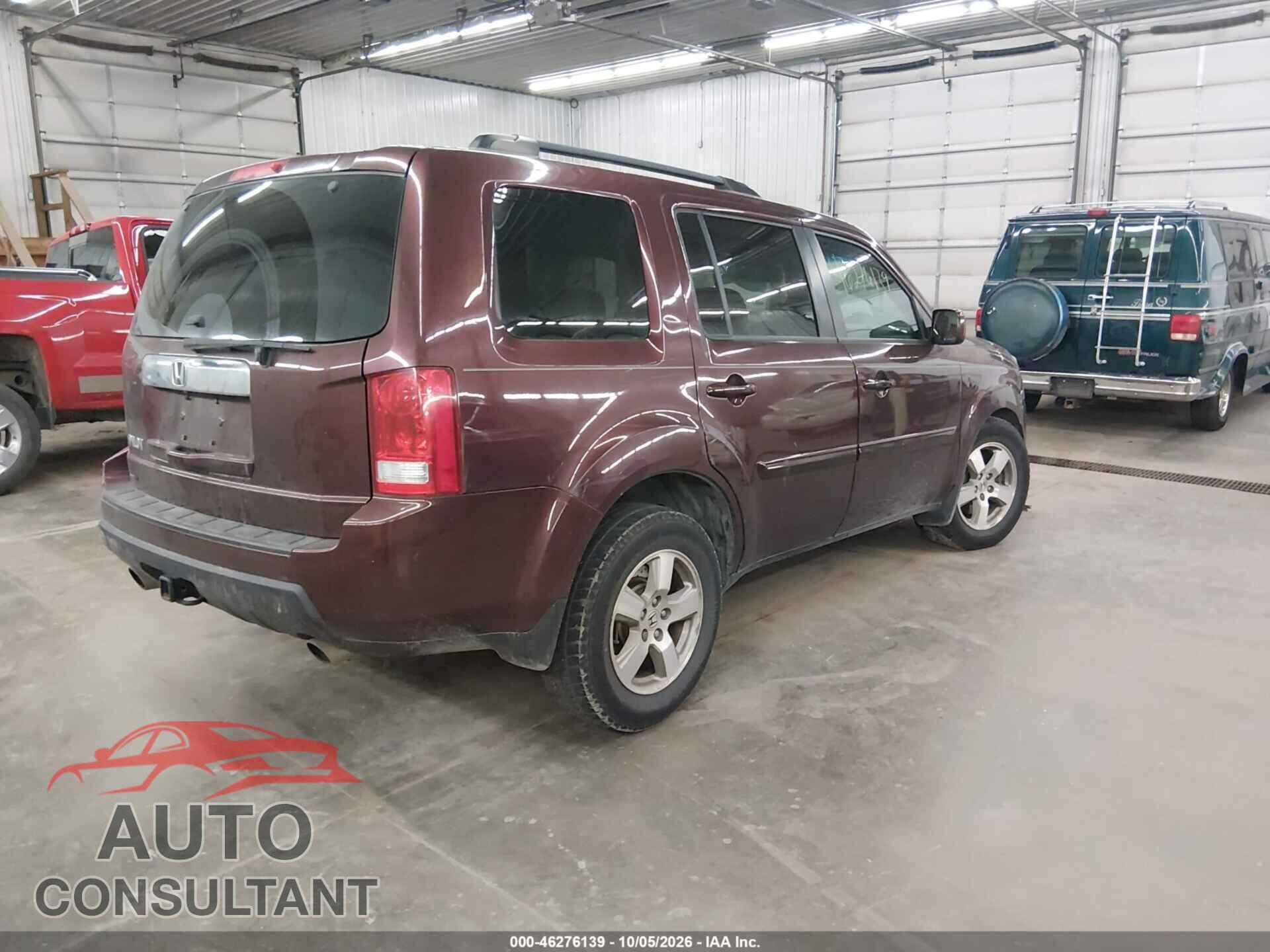 HONDA PILOT 2011 - 5FNYF3H58BB054606