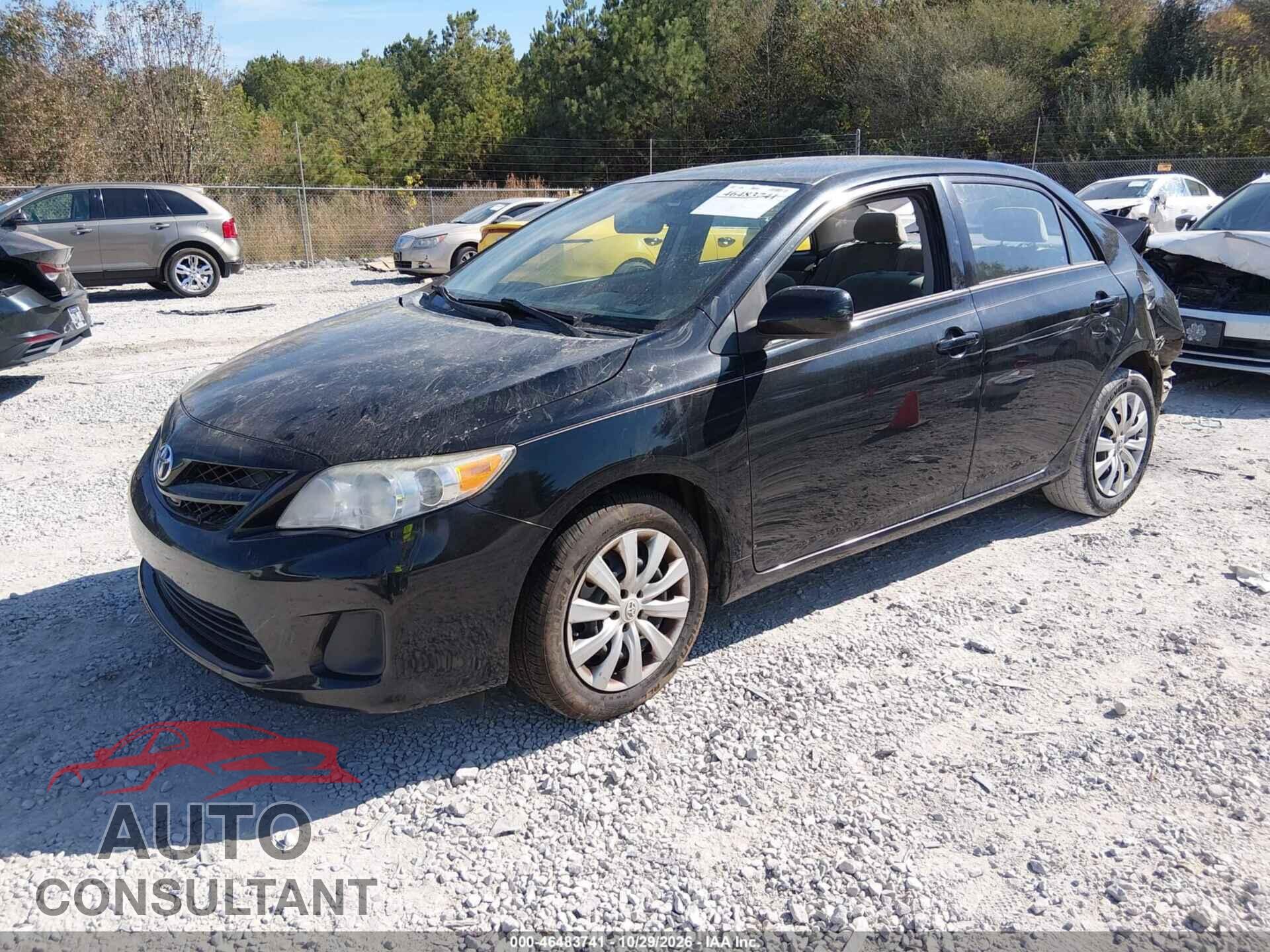 TOYOTA COROLLA 2012 - 2T1BU4EE6CC846748