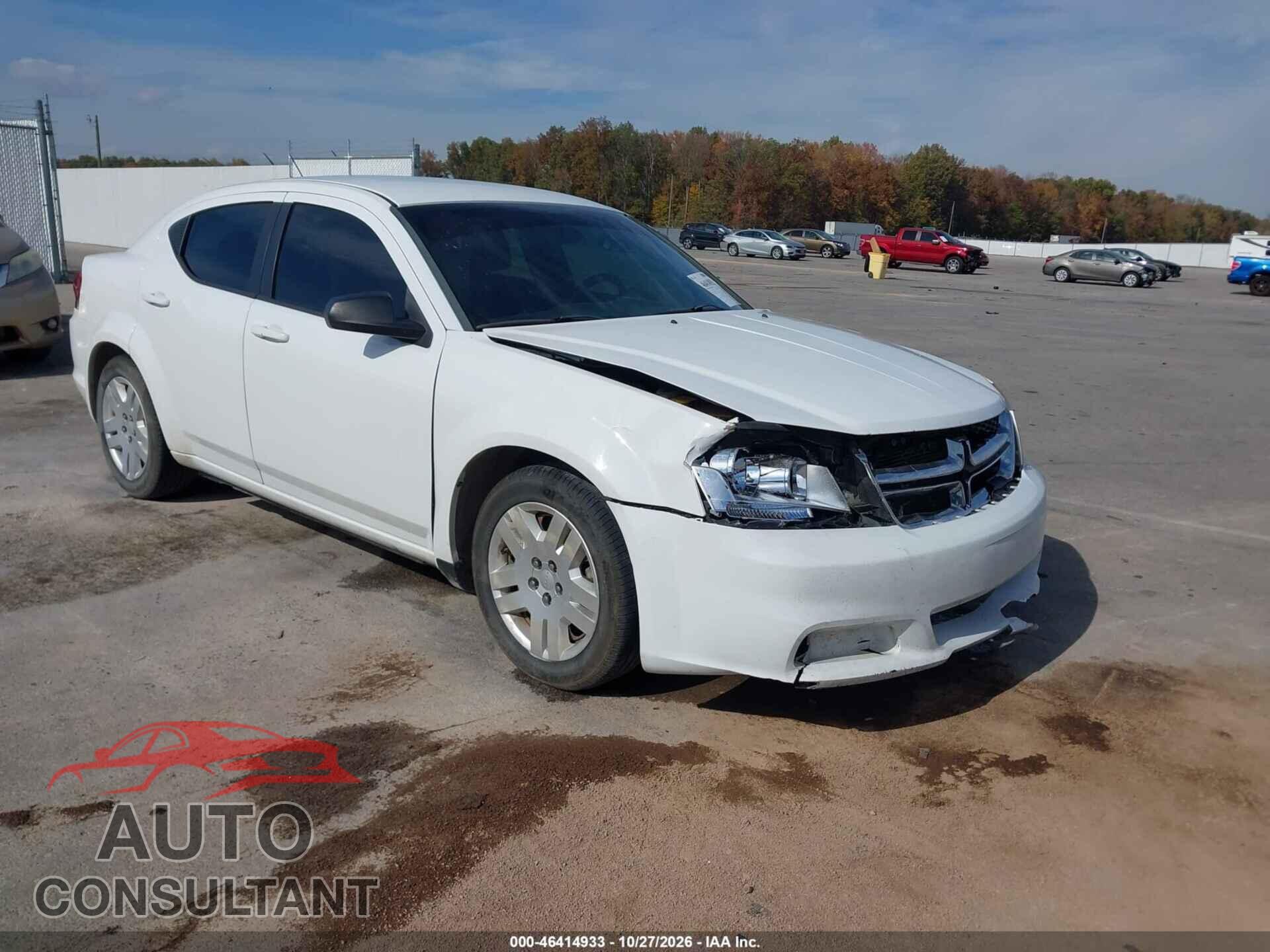 DODGE AVENGER 2014 - 1C3CDZAB3EN128155