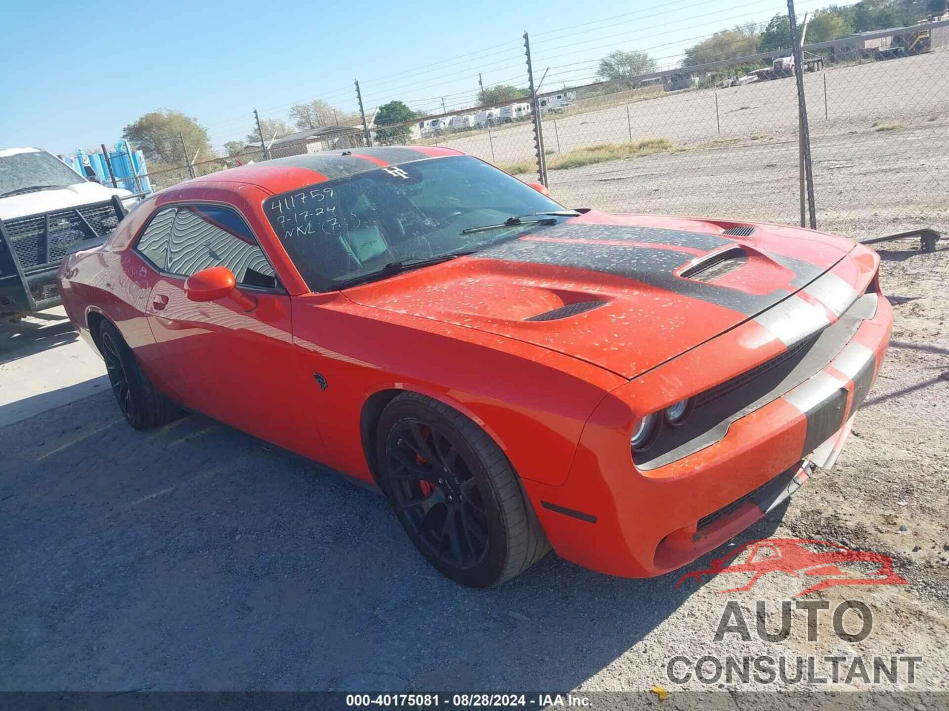 DODGE CHALLENGER 2016 - 2C3CDZC9XGH325605