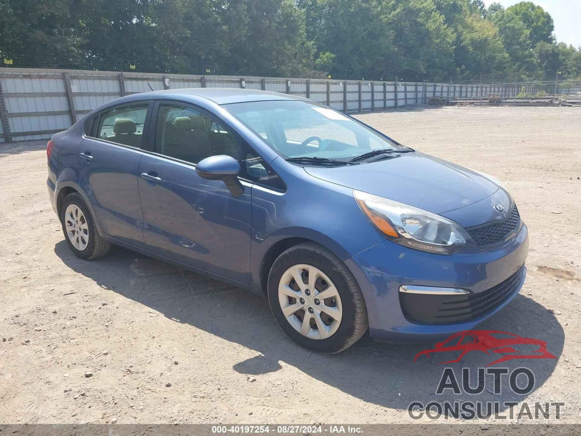 KIA RIO 2016 - KNADM4A34G6544592