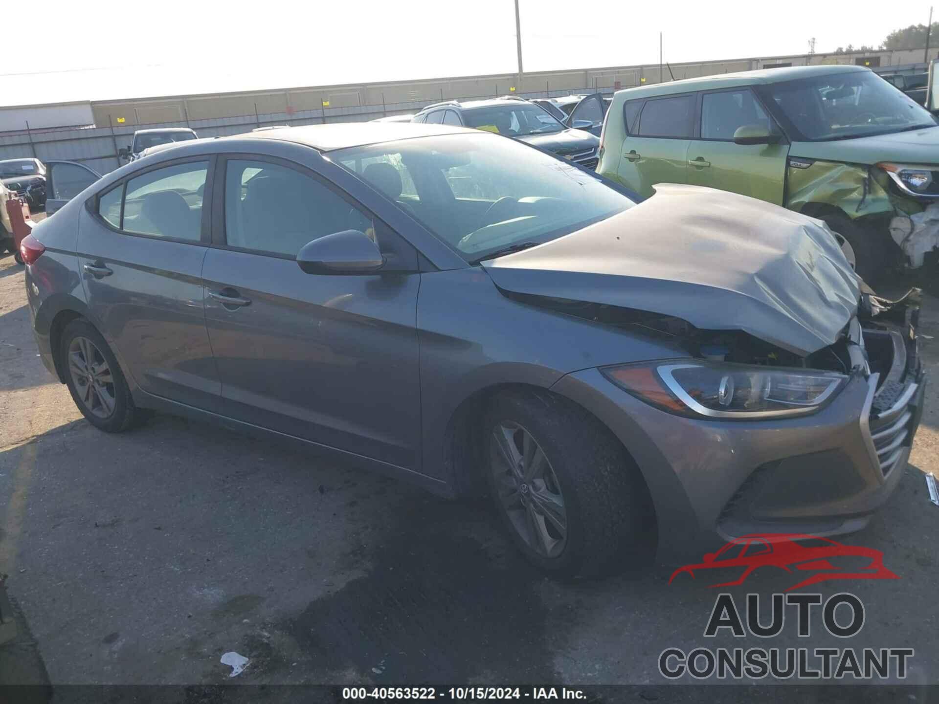 HYUNDAI ELANTRA 2018 - 5NPD84LF7JH304741