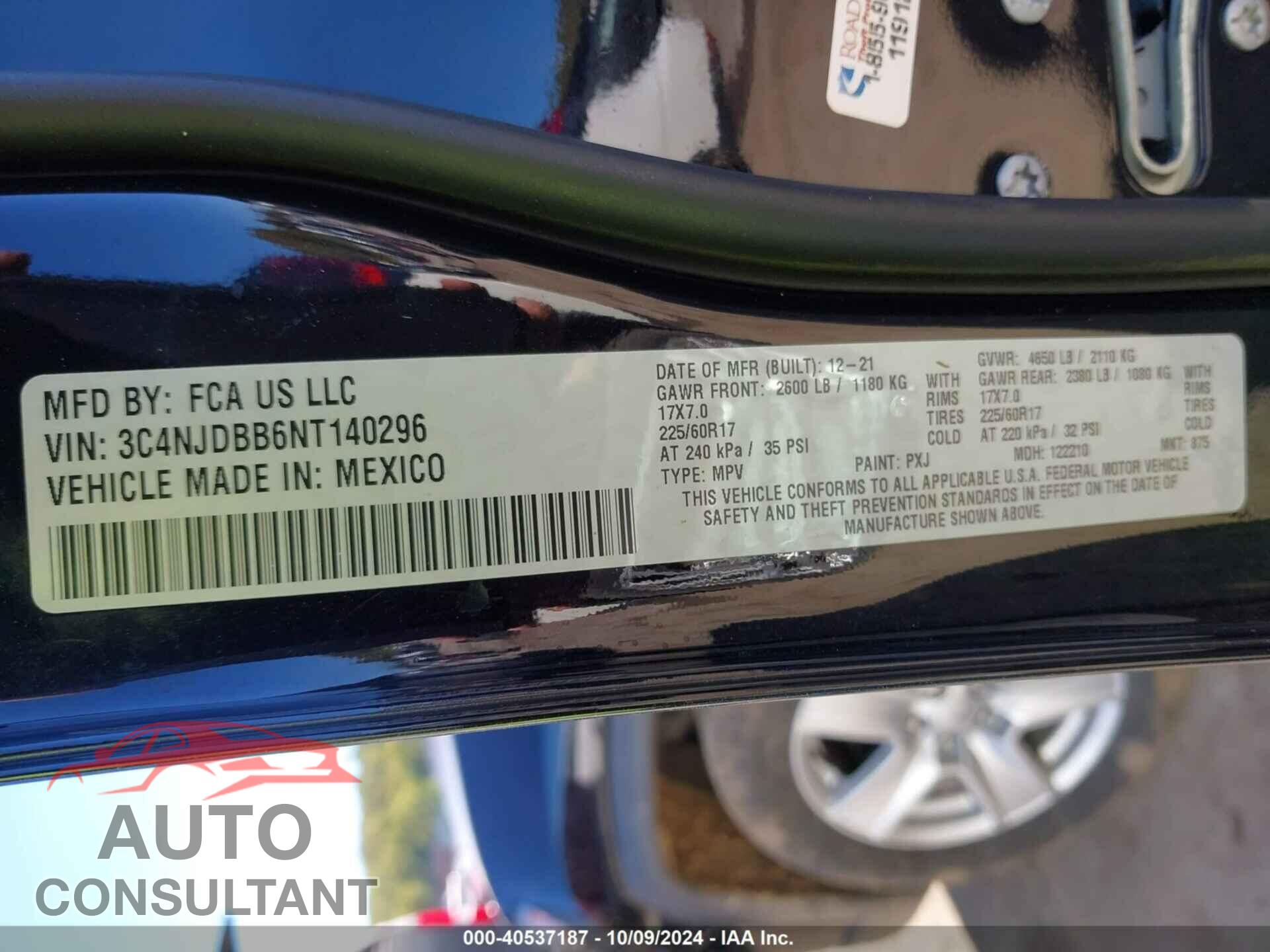 JEEP COMPASS 2022 - 3C4NJDBB6NT140296