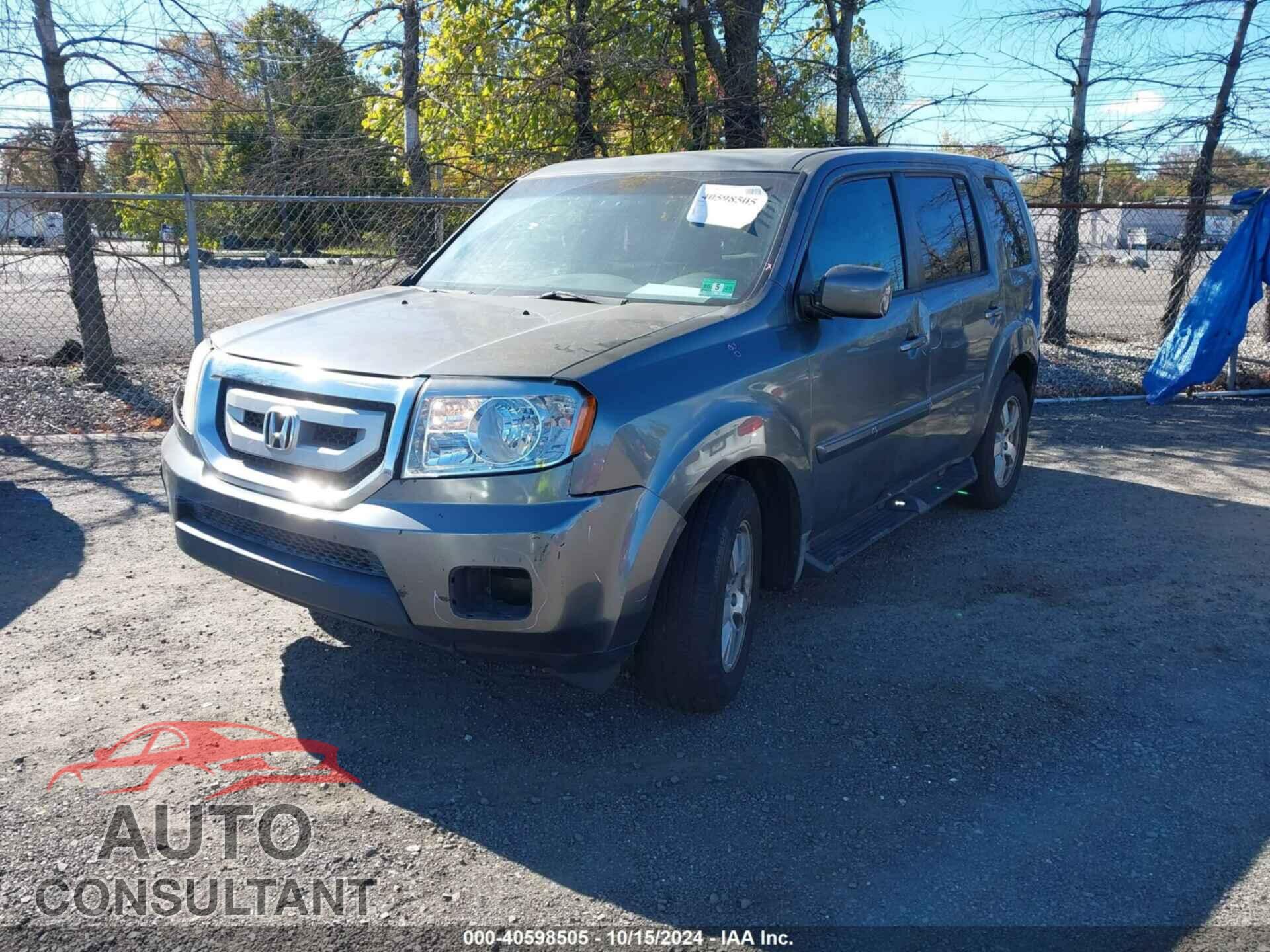 HONDA PILOT 2011 - 5FNYF3H63BB038550