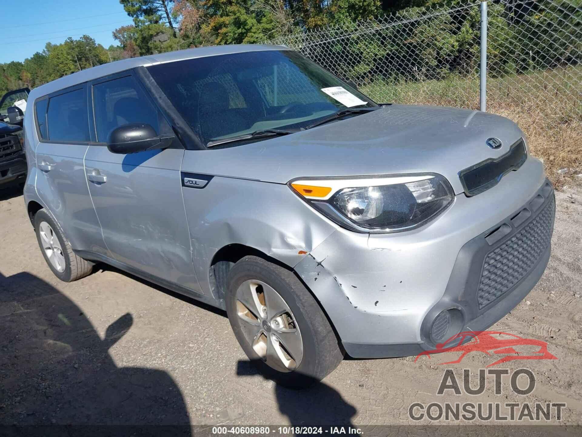 KIA SOUL 2015 - KNDJN2A21F7800016