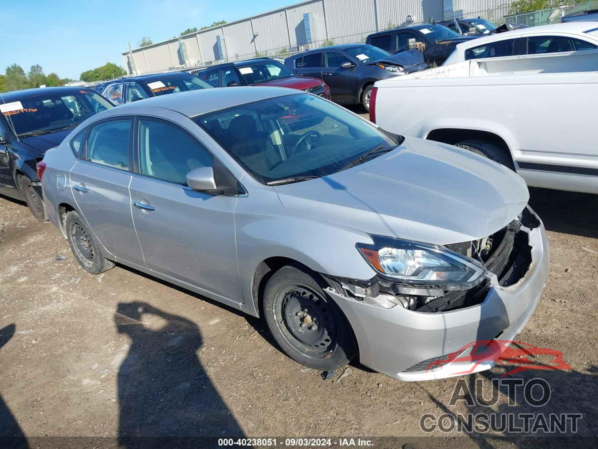 NISSAN SENTRA 2019 - 3N1AB7APXKY337452