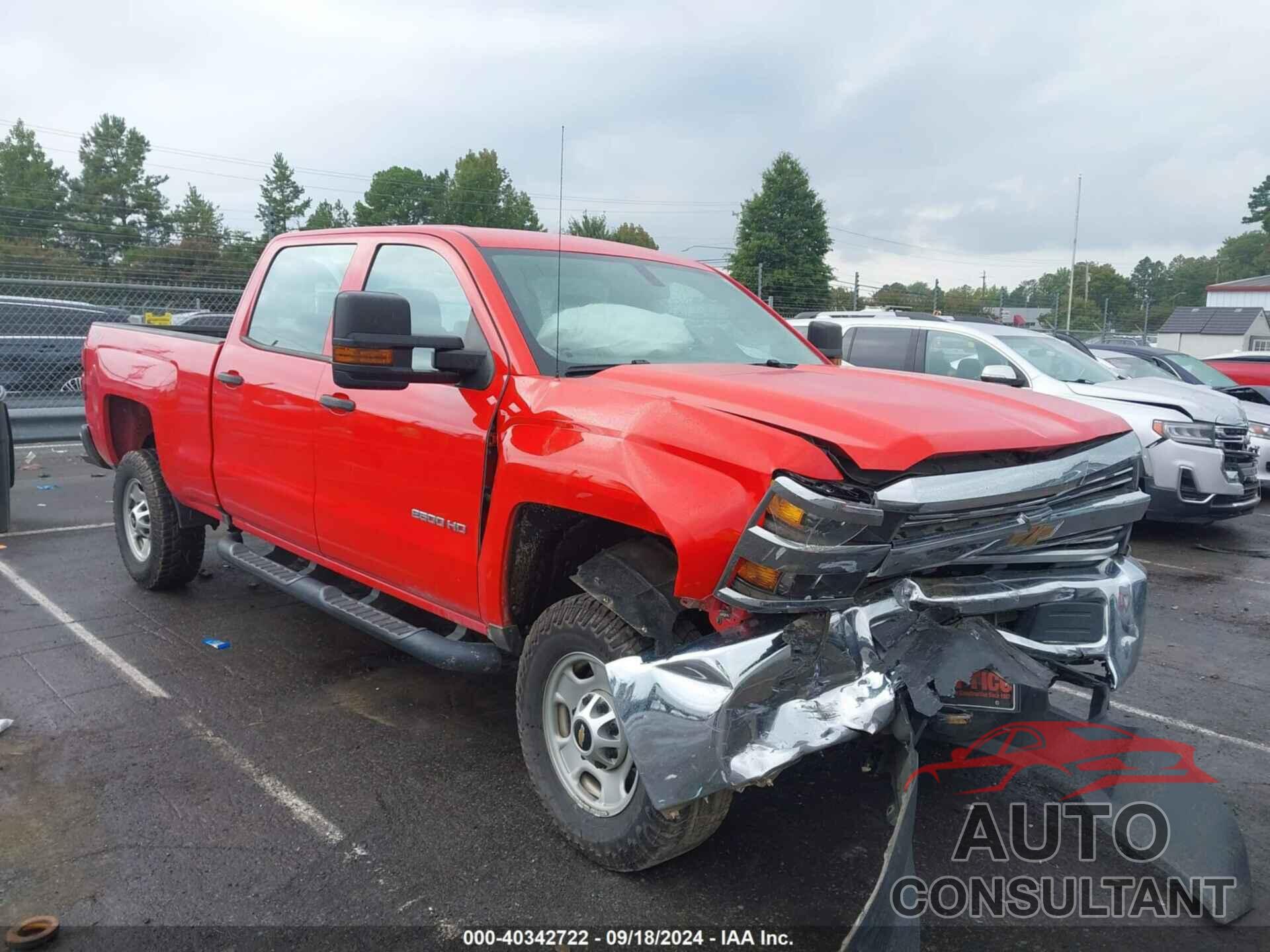 CHEVROLET SILVERADO 2500HD 2018 - 1GC1KUEG7JF206068