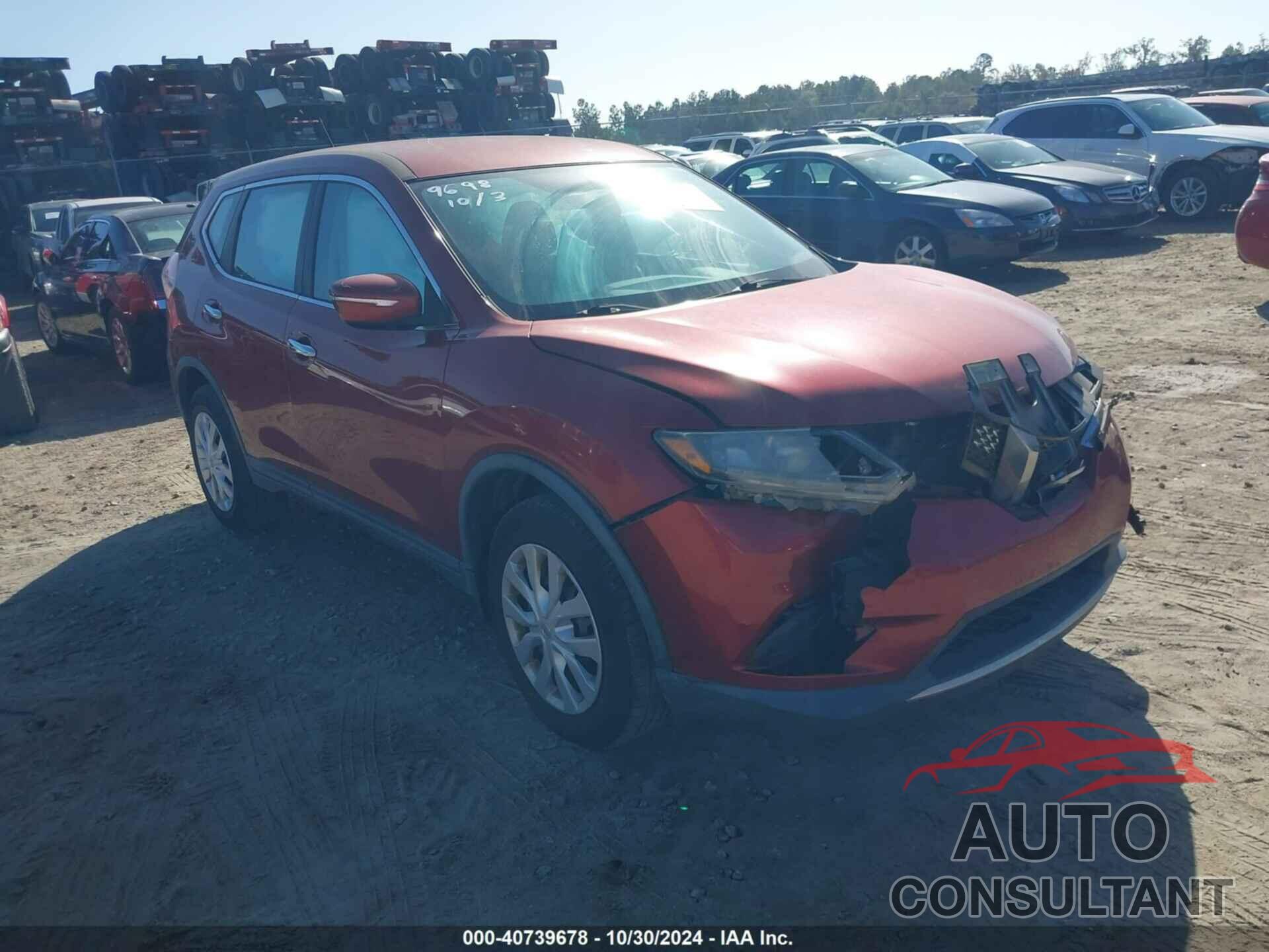 NISSAN ROGUE 2015 - KNMAT2MTXFP560930