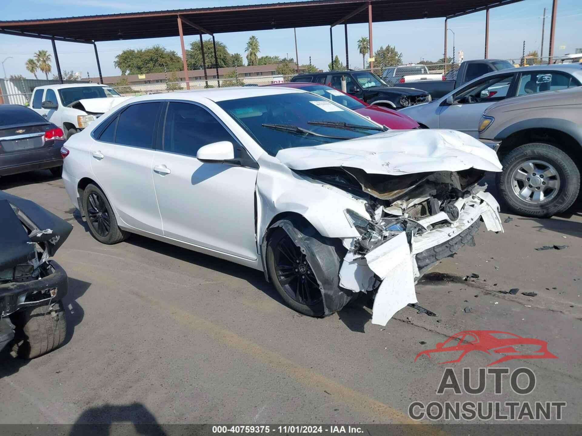 TOYOTA CAMRY 2017 - 4T1BF1FKXHU424193
