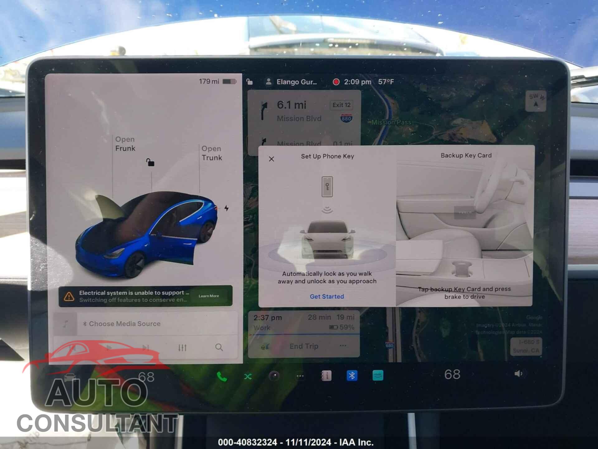 TESLA MODEL 3 2018 - 5YJ3E1EA1JF043156