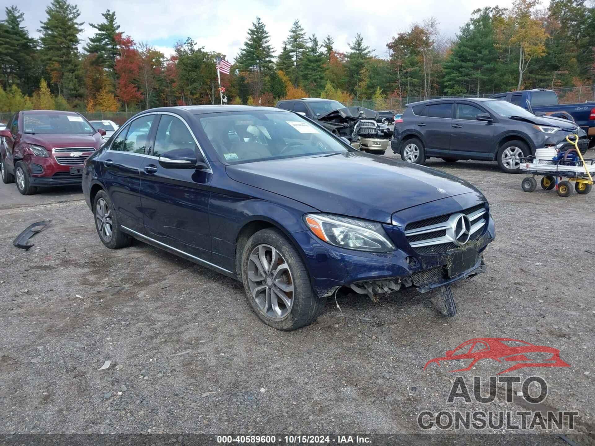 MERCEDES-BENZ C 300 2015 - 55SWF4KB6FU069086