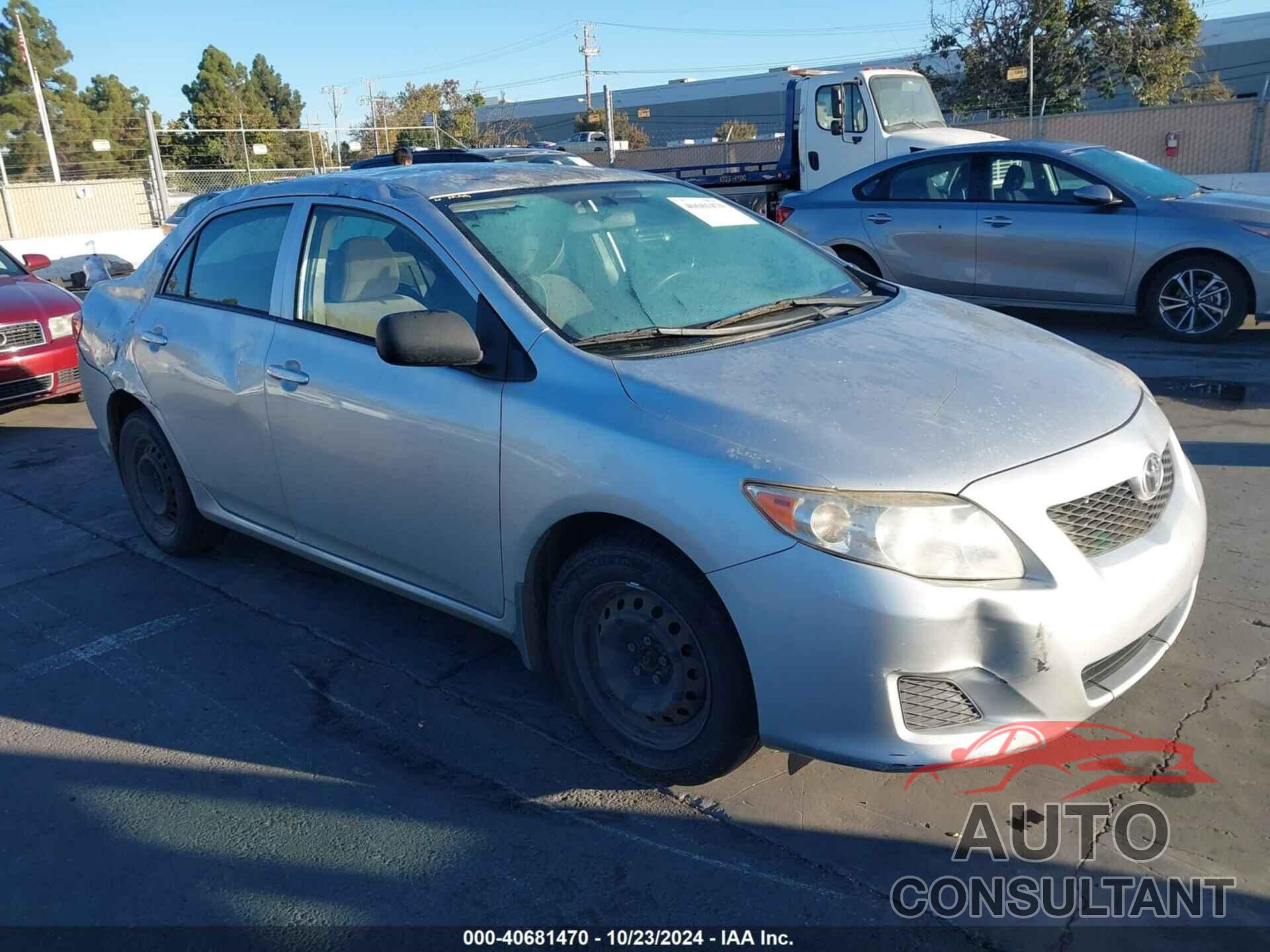 TOYOTA COROLLA 2010 - JTDBU4EE9AJ073596