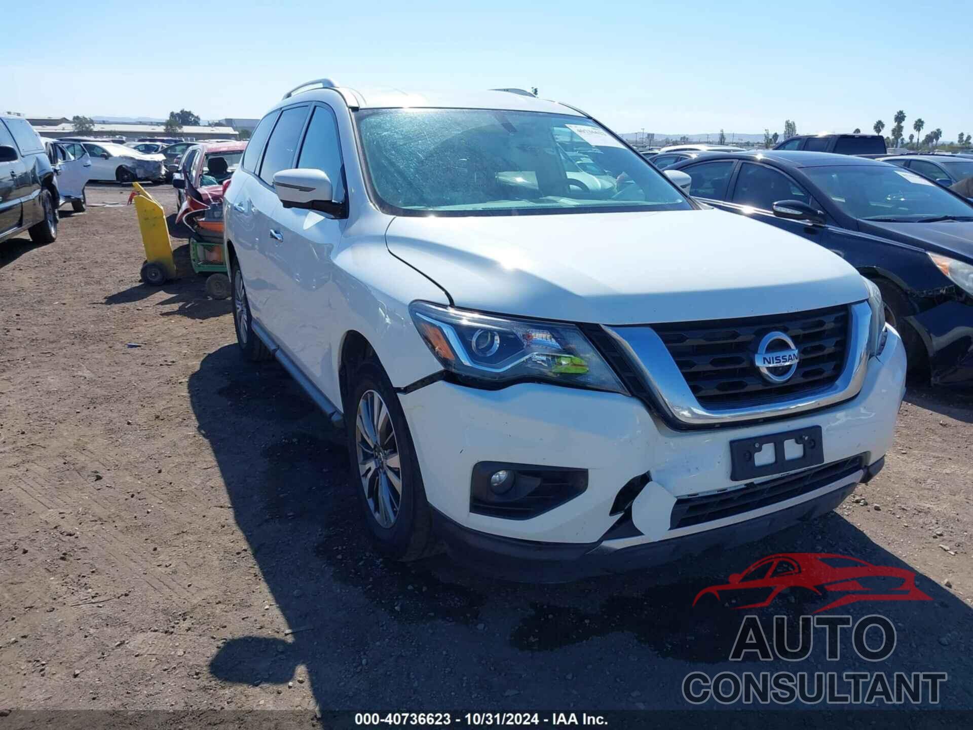 NISSAN PATHFINDER 2019 - 5N1DR2MN9KC576739