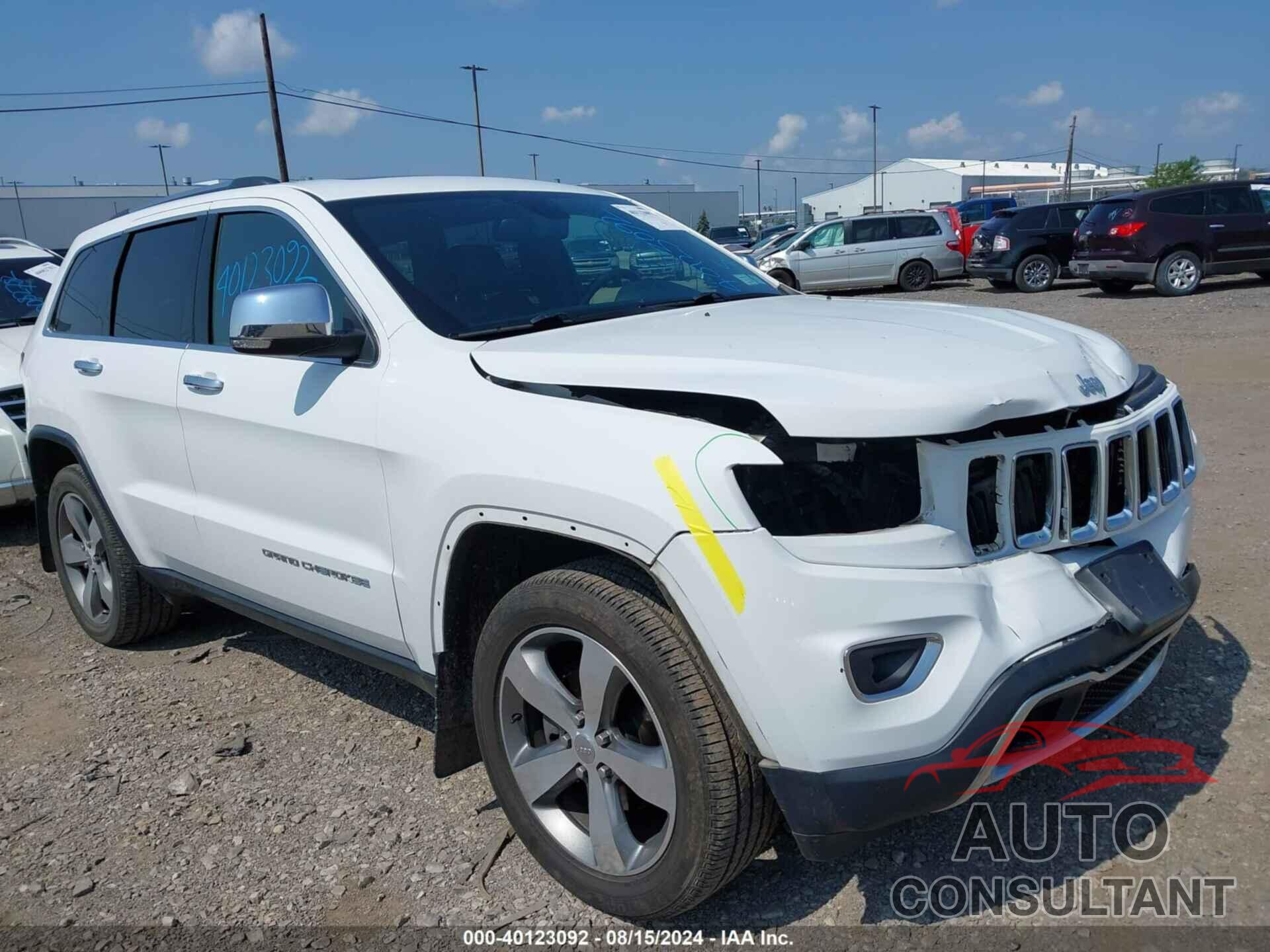JEEP GRAND CHEROKEE 2016 - 1C4RJFBG7GC438721