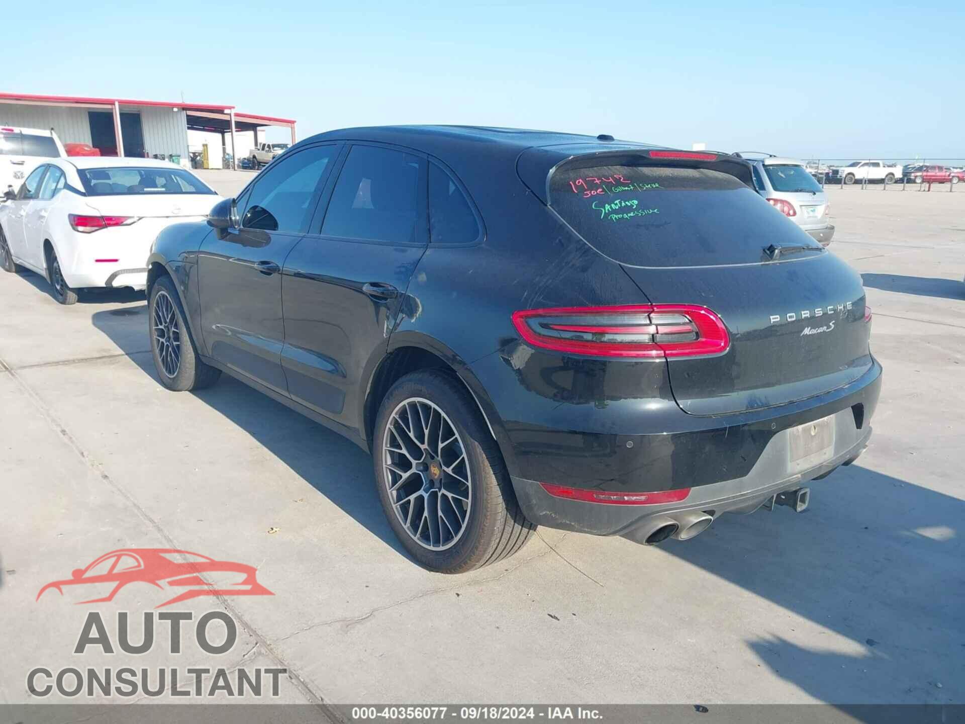 PORSCHE MACAN 2018 - WP1AB2A58JLB35245