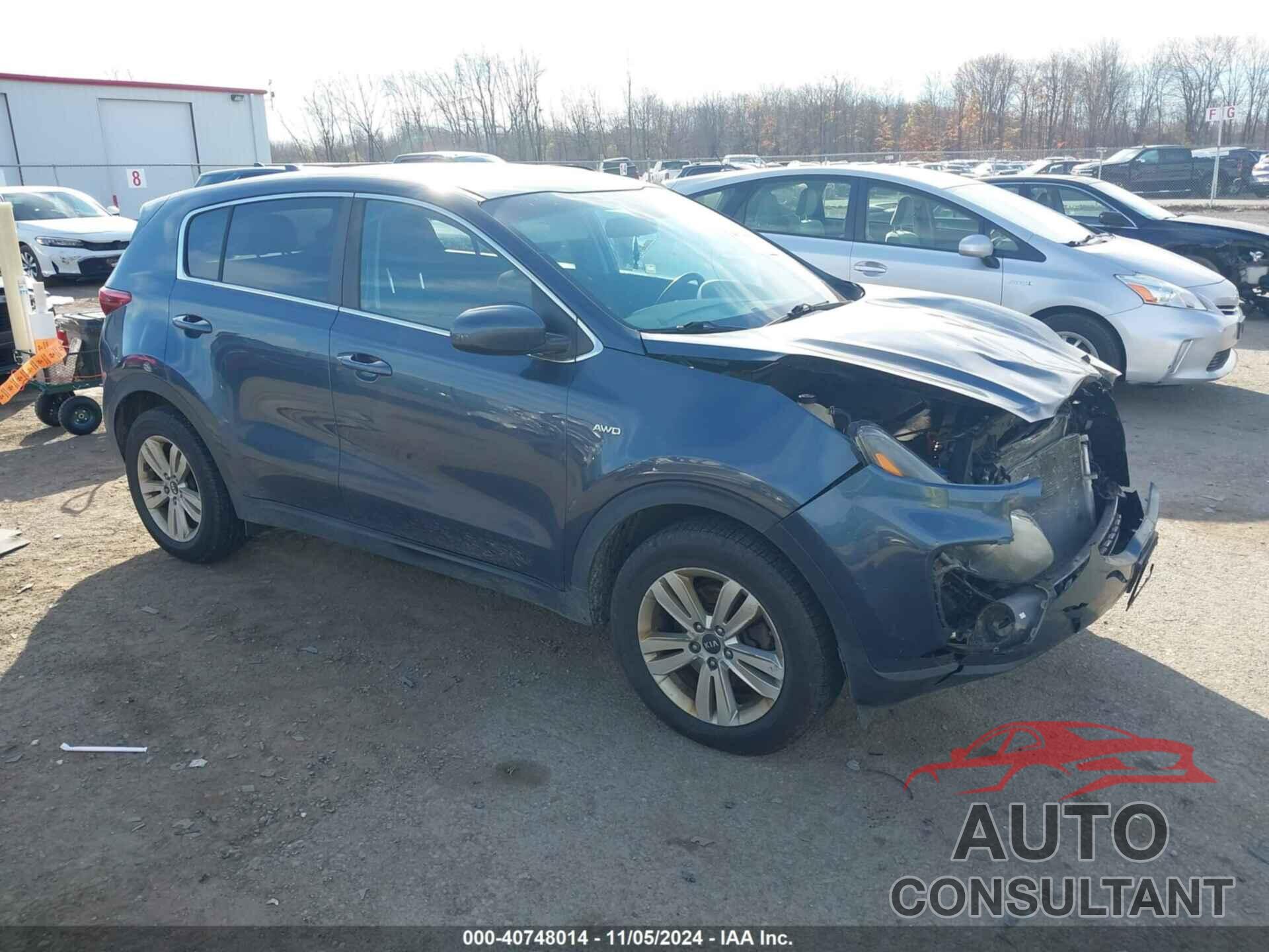 KIA SPORTAGE 2018 - KNDPMCAC2J7302587