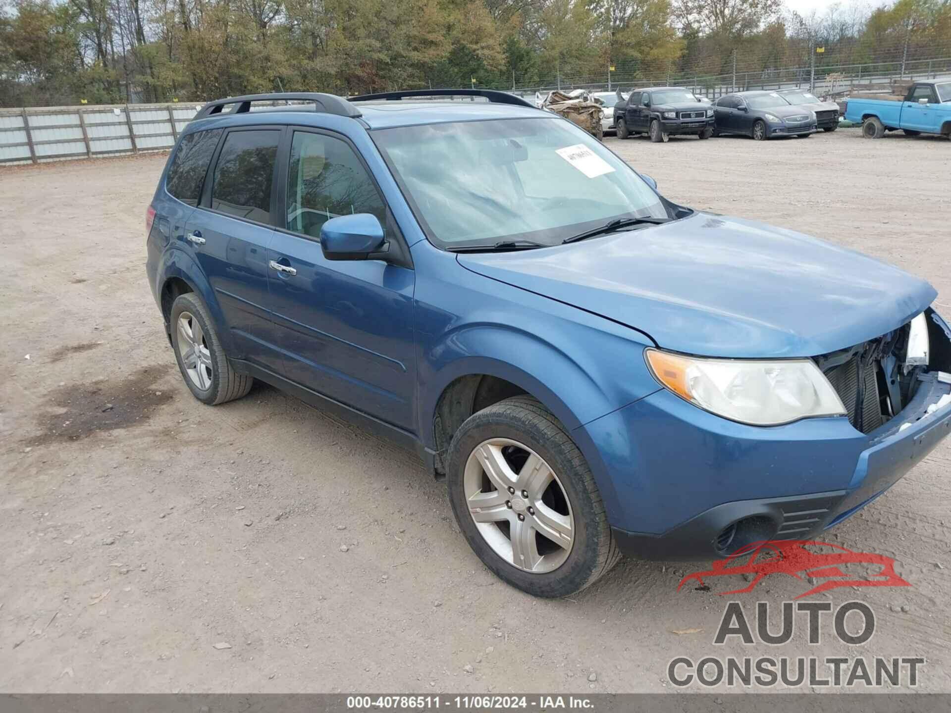 SUBARU FORESTER 2010 - JF2SH6CC9AH792518