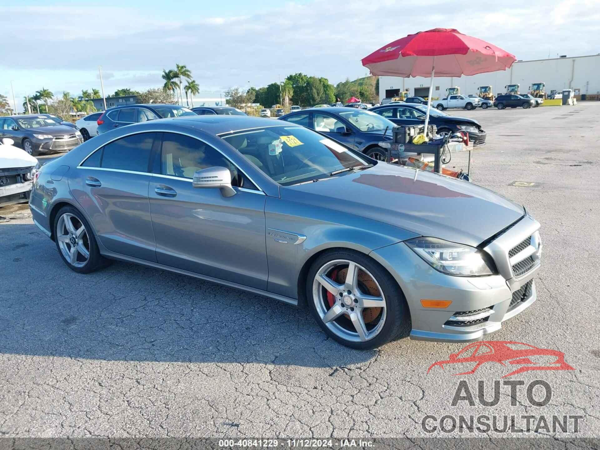 MERCEDES-BENZ CLS 550 2012 - WDDLJ9BB9CA031877
