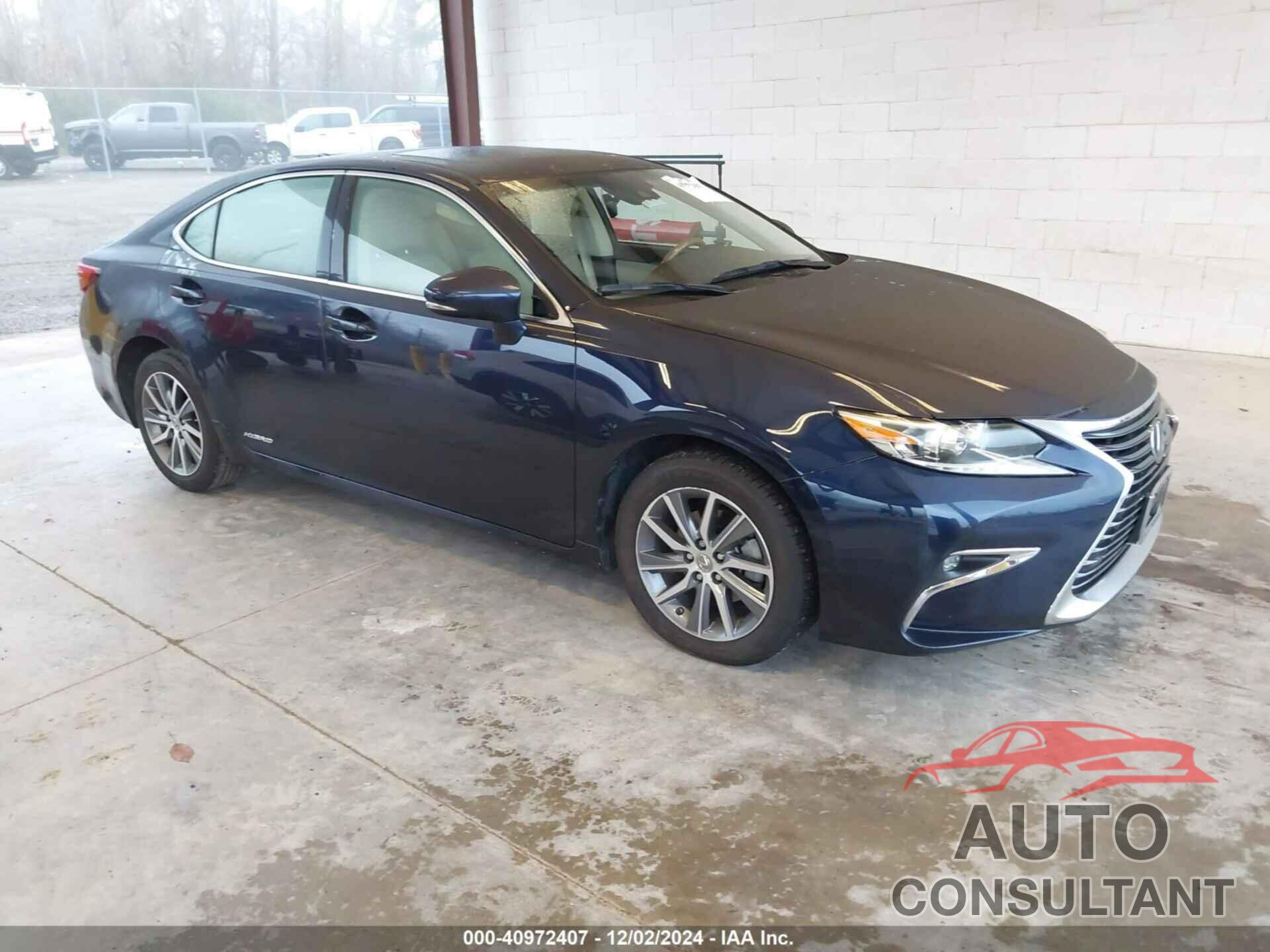 LEXUS ES 300H 2017 - JTHBW1GG8H2139436