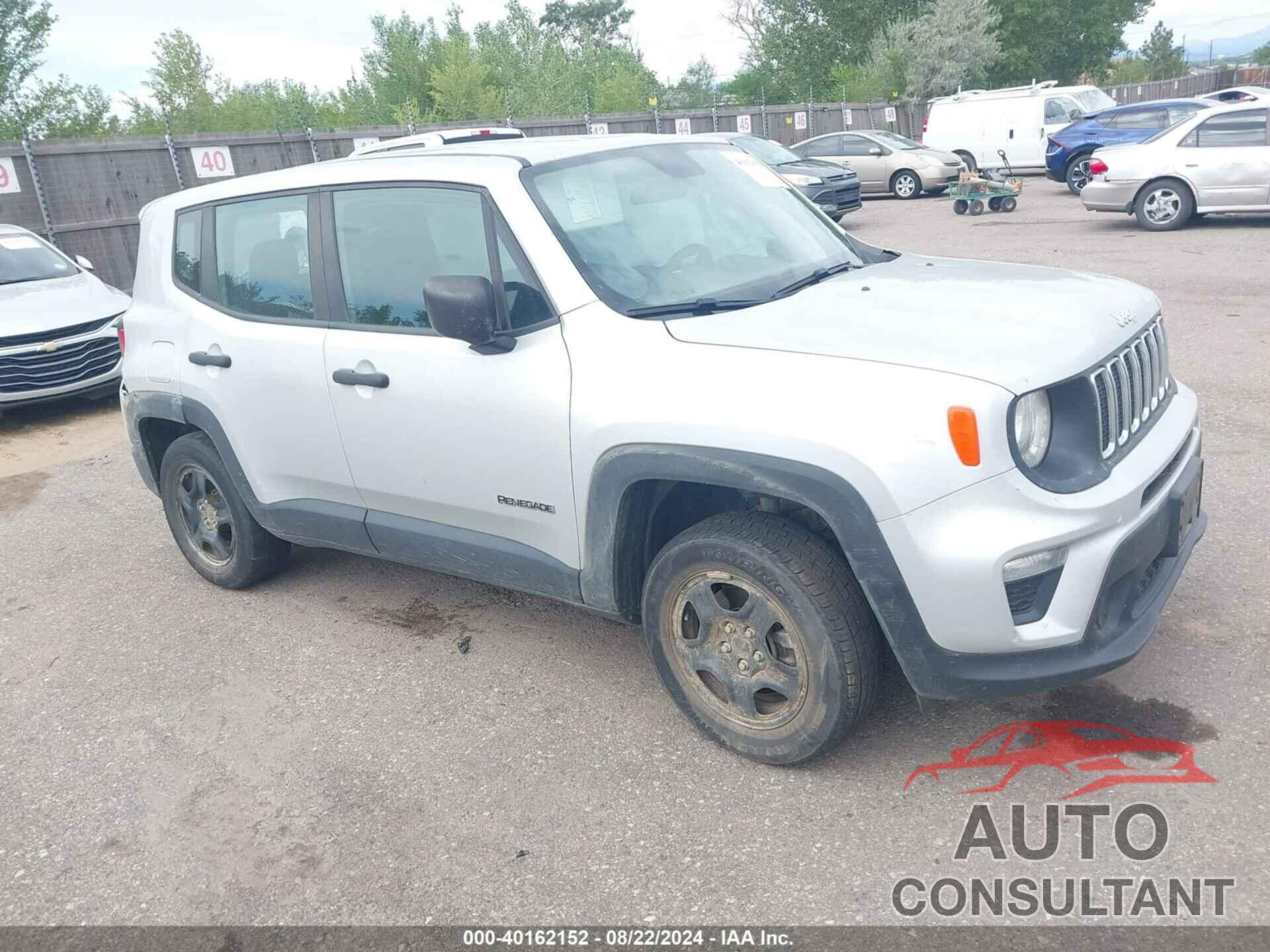 JEEP RENEGADE 2019 - ZACNJBAB9KPJ78837