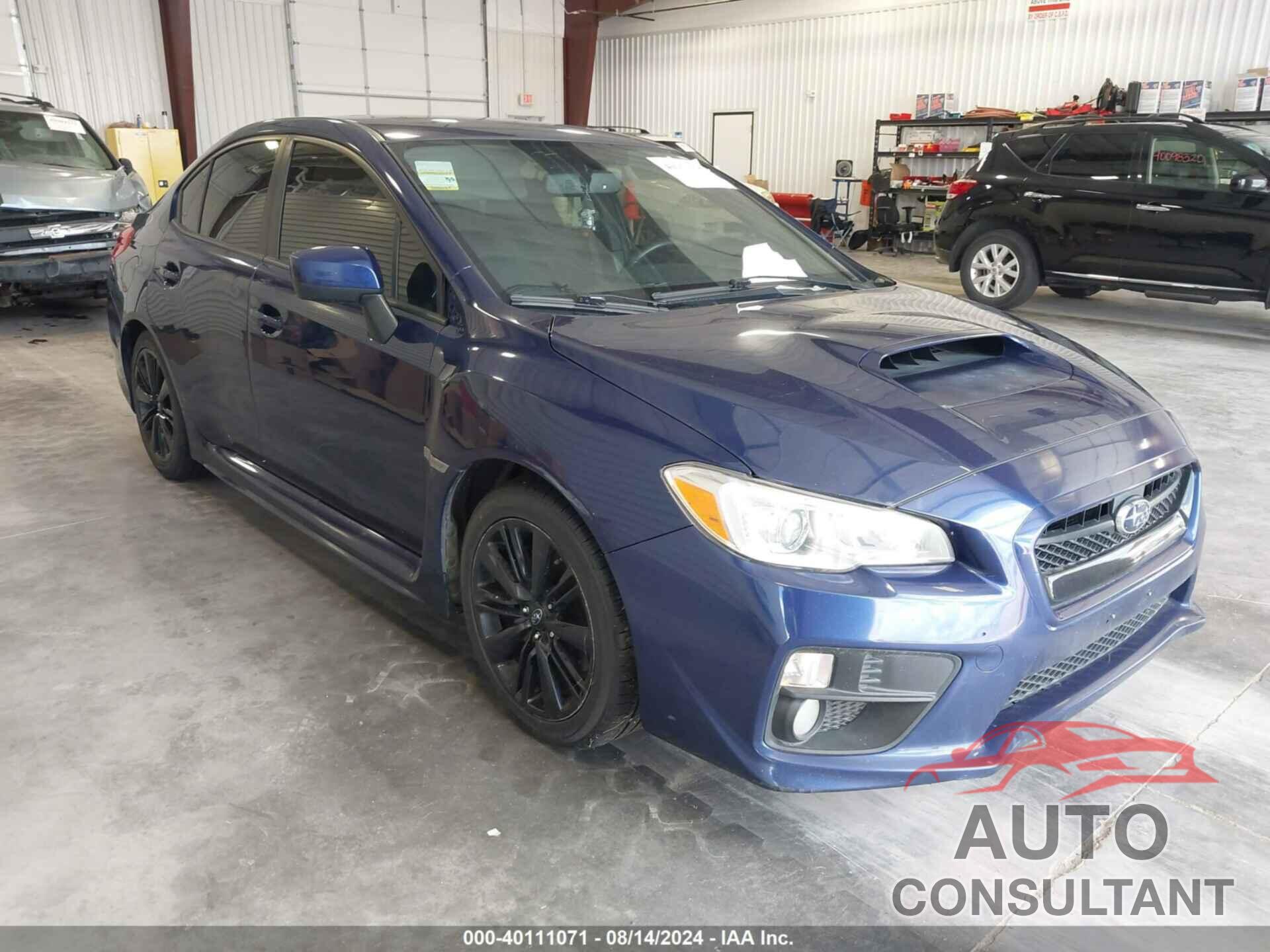 SUBARU WRX 2016 - JF1VA1E64G8834165