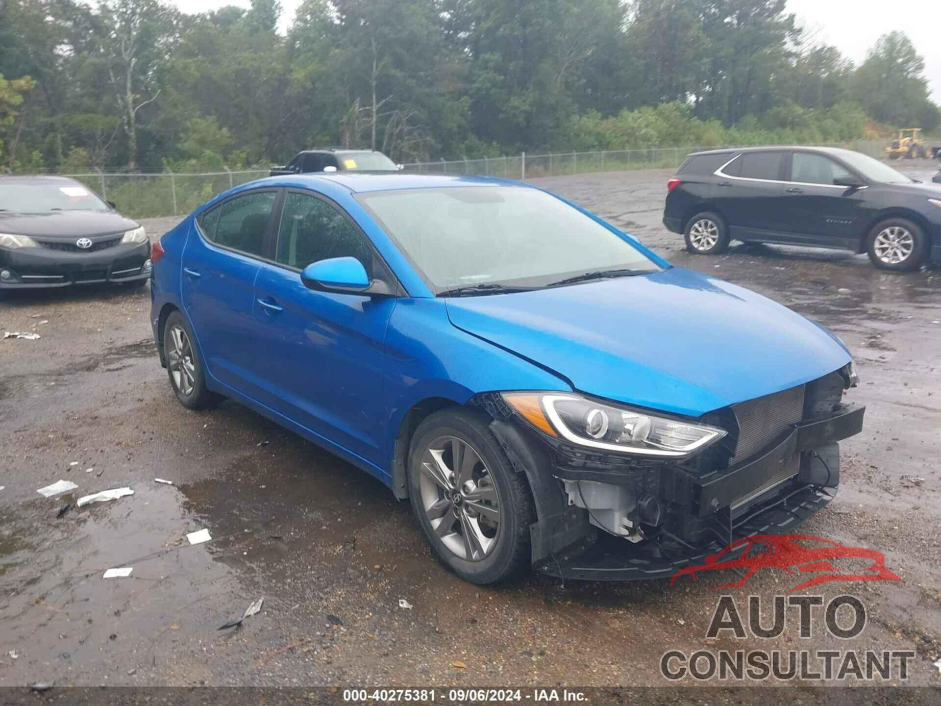 HYUNDAI ELANTRA 2017 - KMHD84LF7HU385932