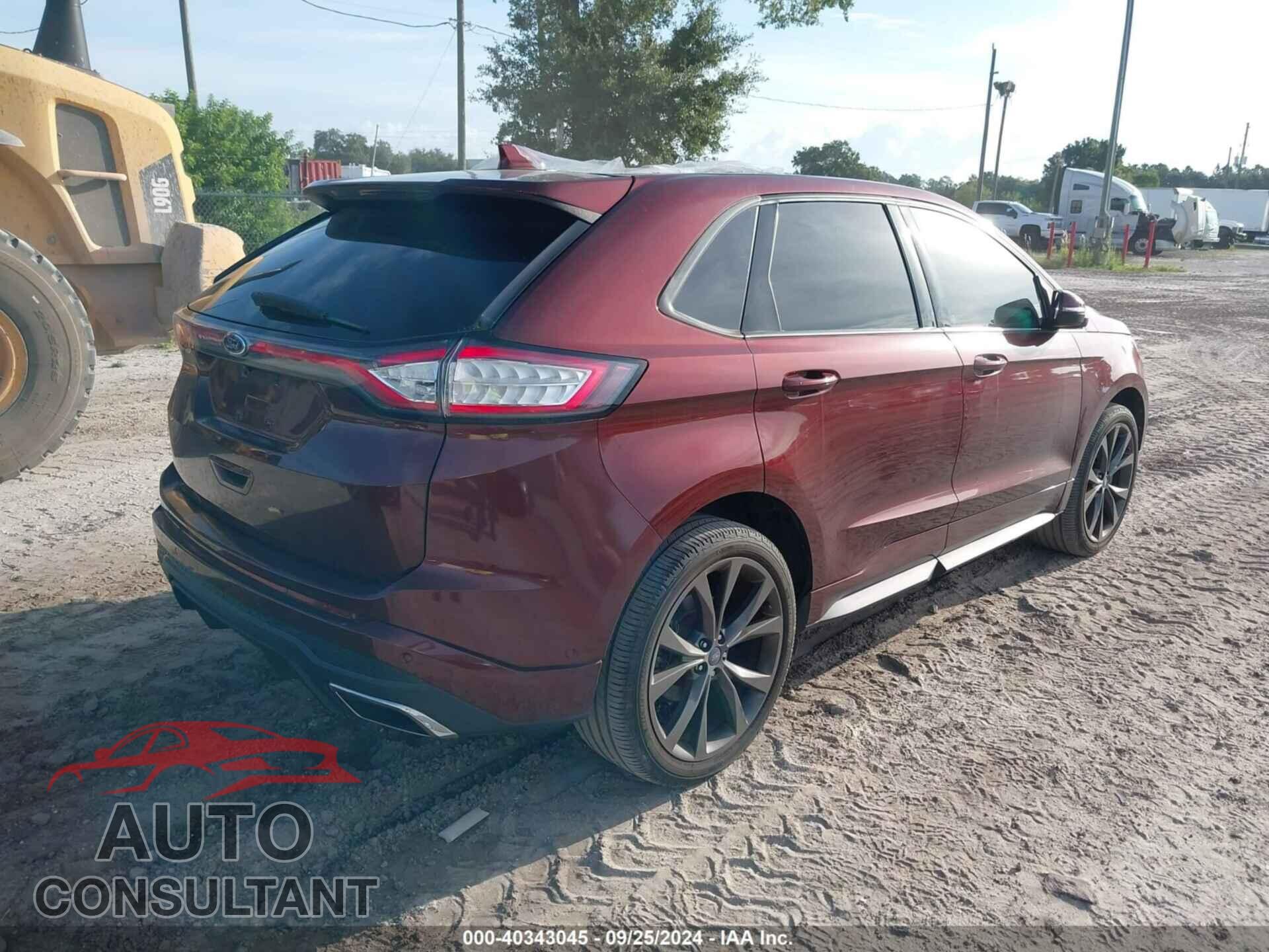 FORD EDGE 2015 - 2FMTK3AP0FBB98876