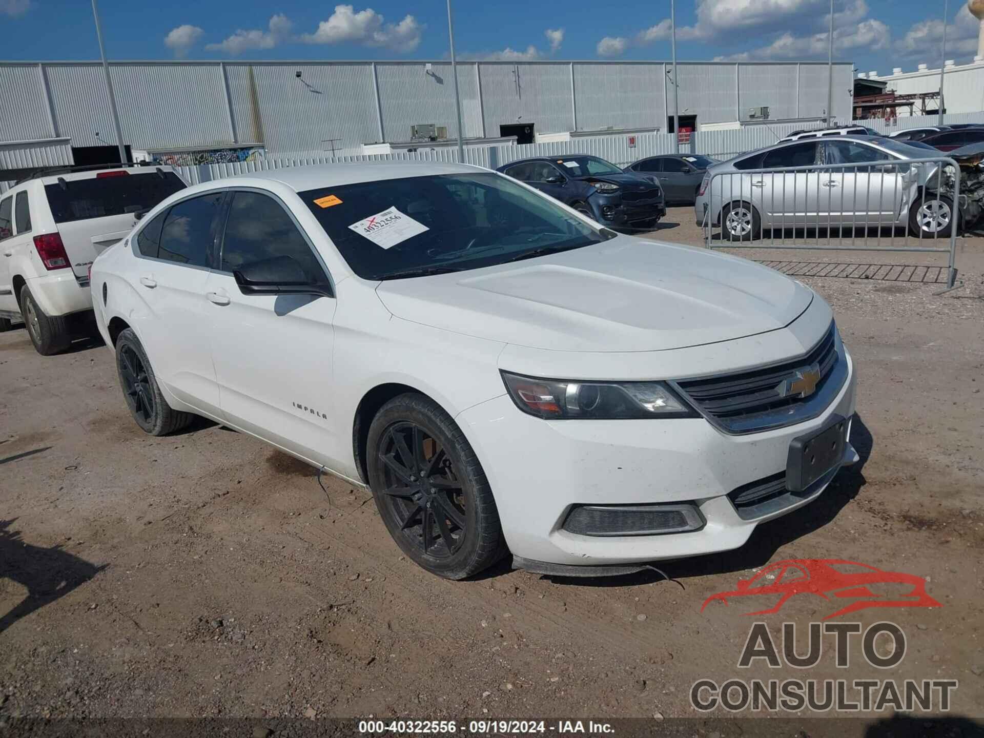 CHEVROLET IMPALA 2016 - 2G11X5SA2G9162630