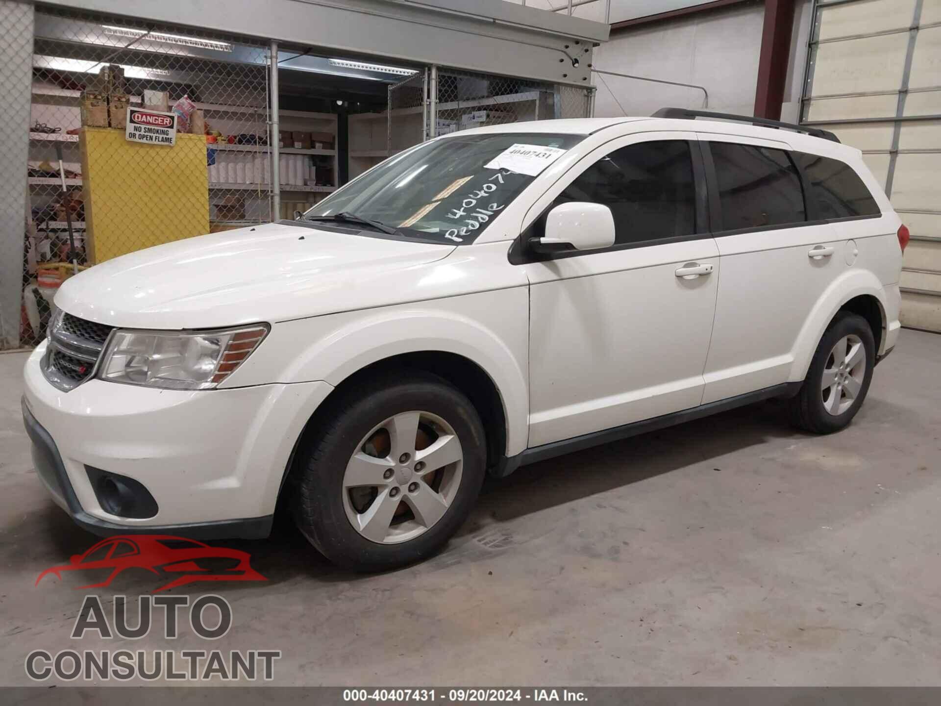 DODGE JOURNEY 2012 - 3C4PDCBB1CT390990