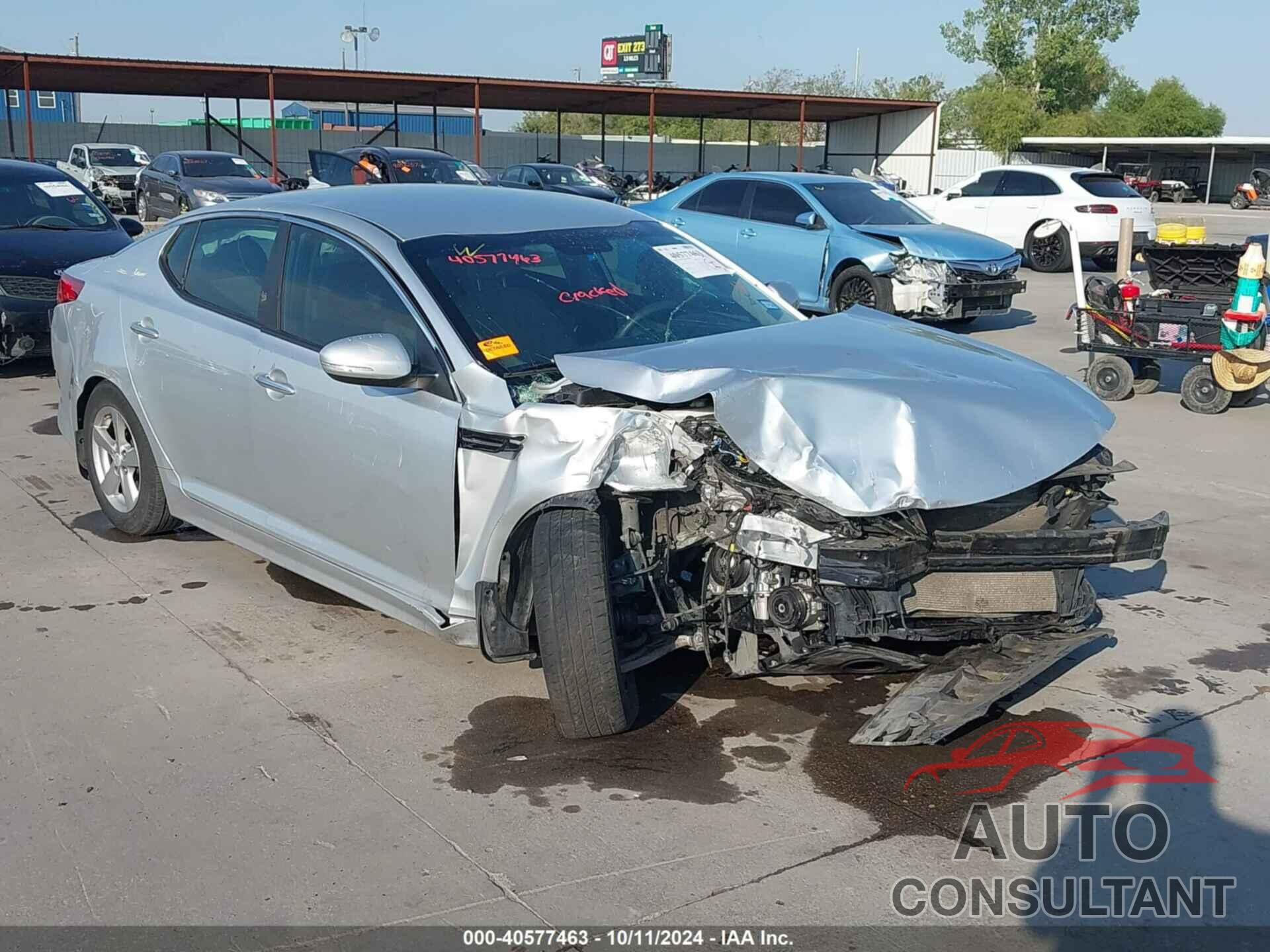 KIA OPTIMA 2015 - 5XXGM4A74FG465541