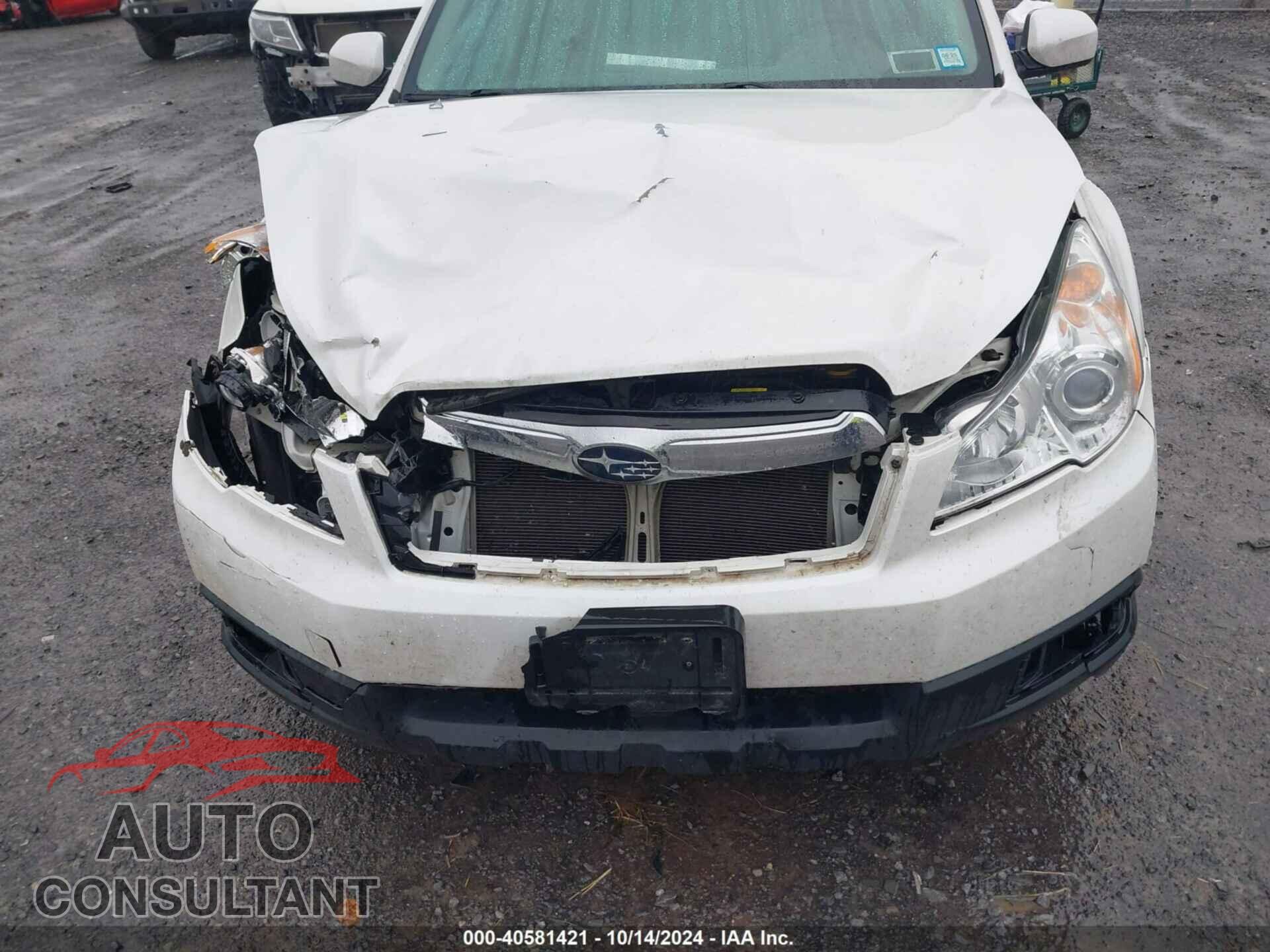 SUBARU OUTBACK 2012 - 4S4BRBCC7C1220567