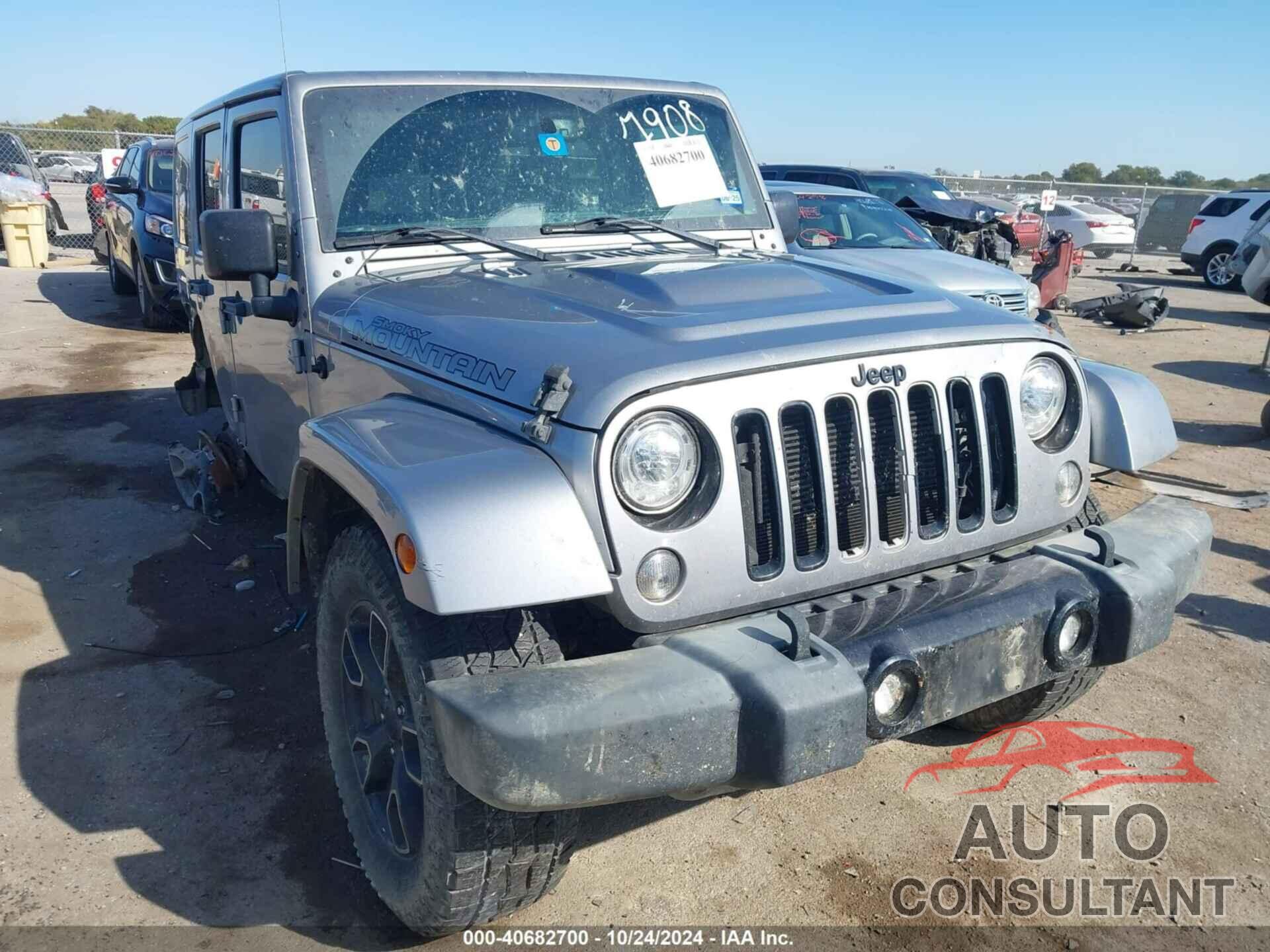 JEEP WRANGLER UNLIMITED 2017 - 1C4BJWEG9HL687908