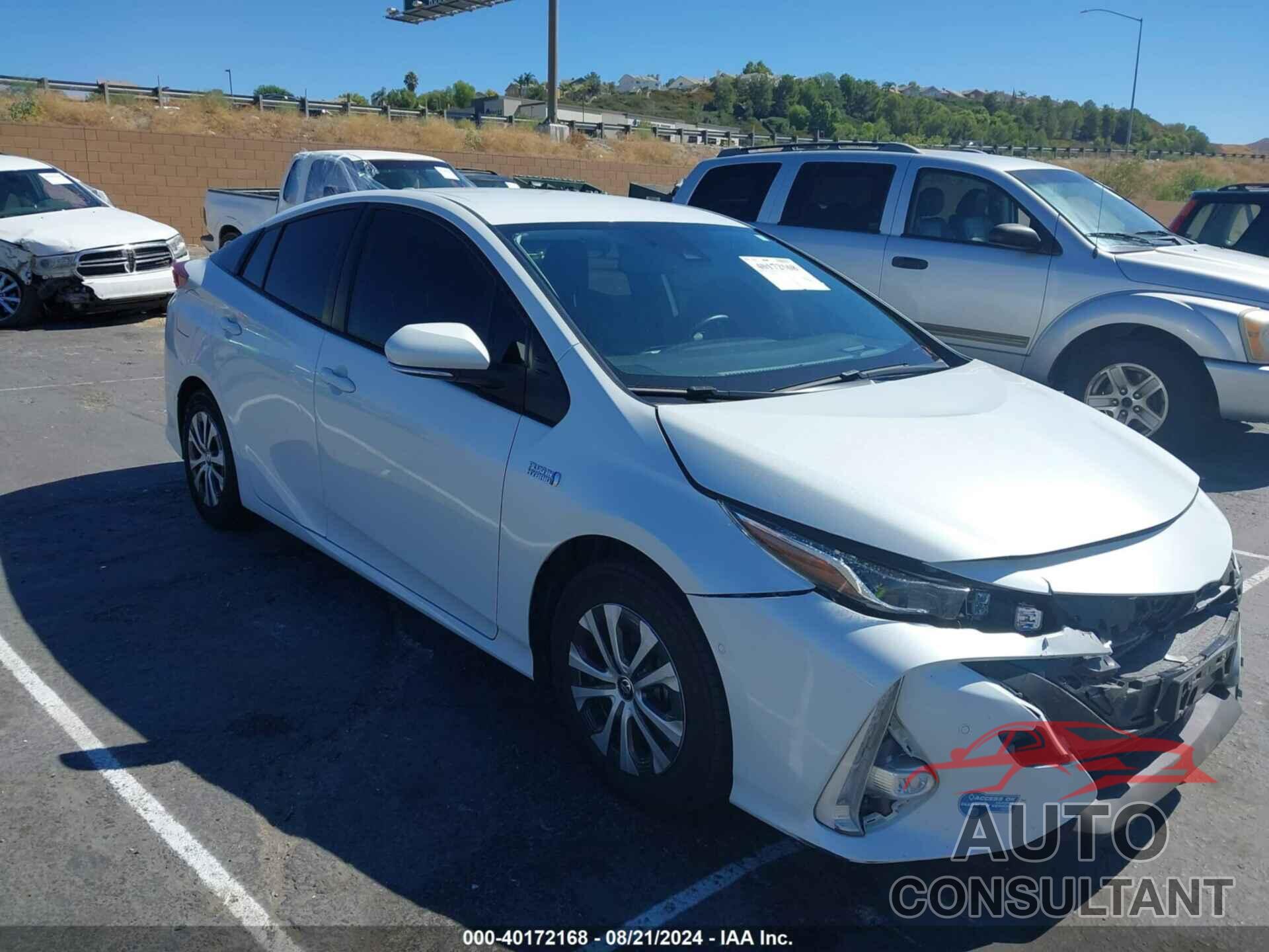 TOYOTA PRIUS PRIME 2021 - JTDKAMFP8M3182407